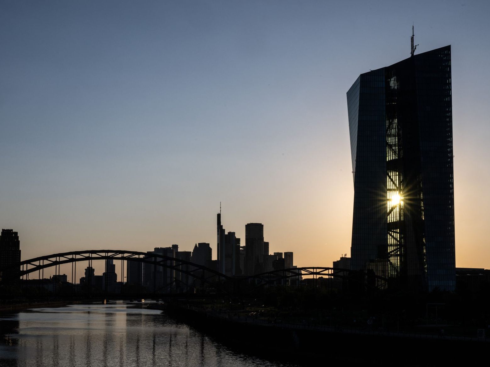 Die EZB in Frankfurt