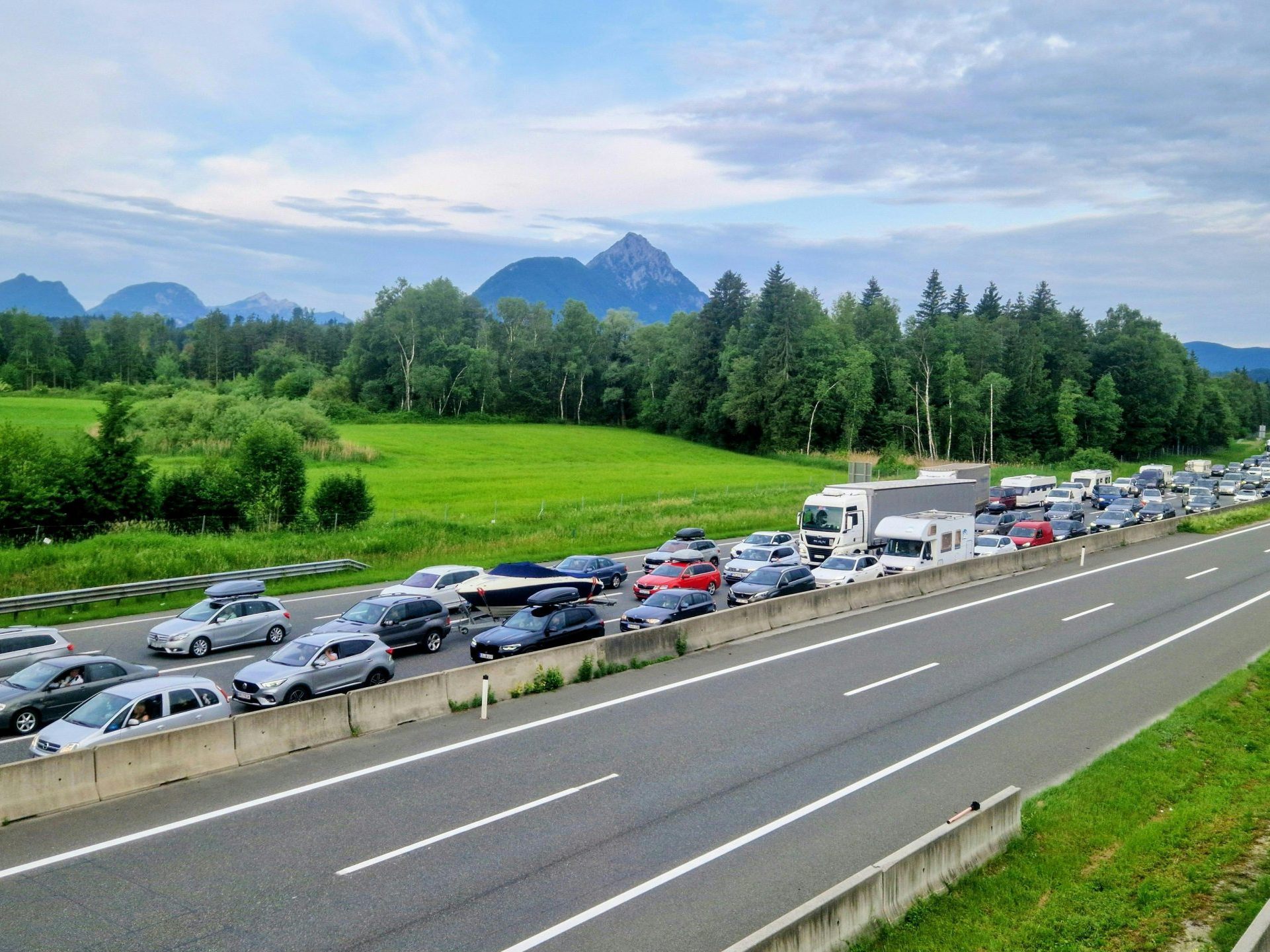 Im Juli ist auf Österreichs Straßen Geduld gefragt. Im Juli ist auf Österreichs Straßen Geduld gefragt.