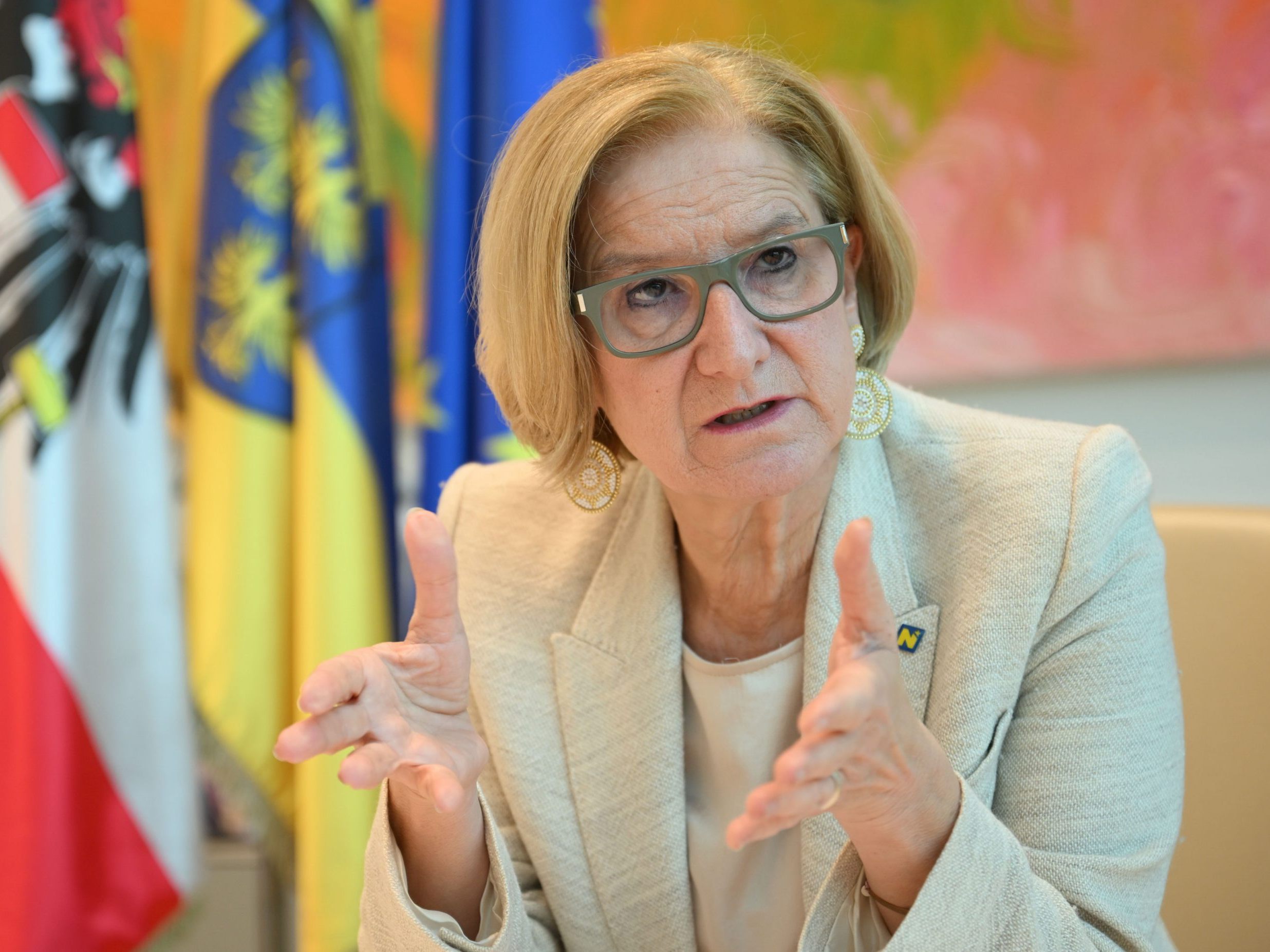Niederösterreichs Landeshauptfrau Johanna Mikl-Leitner.