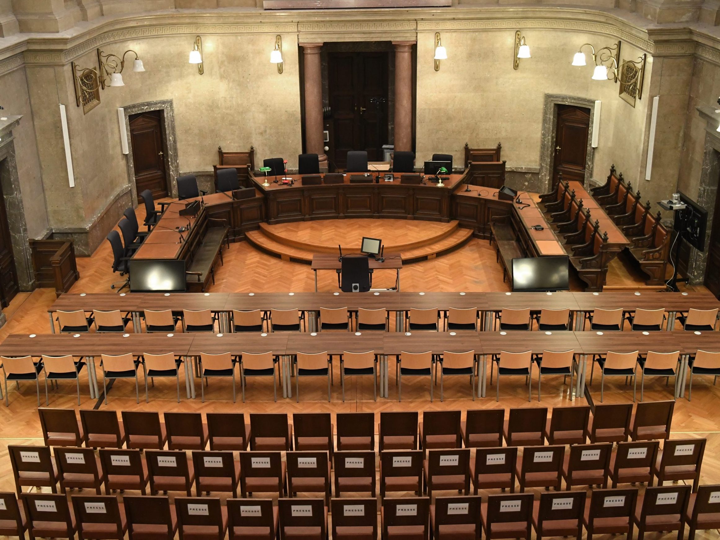 Der Angeklagte war in der Verhandlung zu den Terror-Vorwürfen geständig. Der Angeklagte war in der Verhandlung zu den Terror-Vorwürfen geständig.