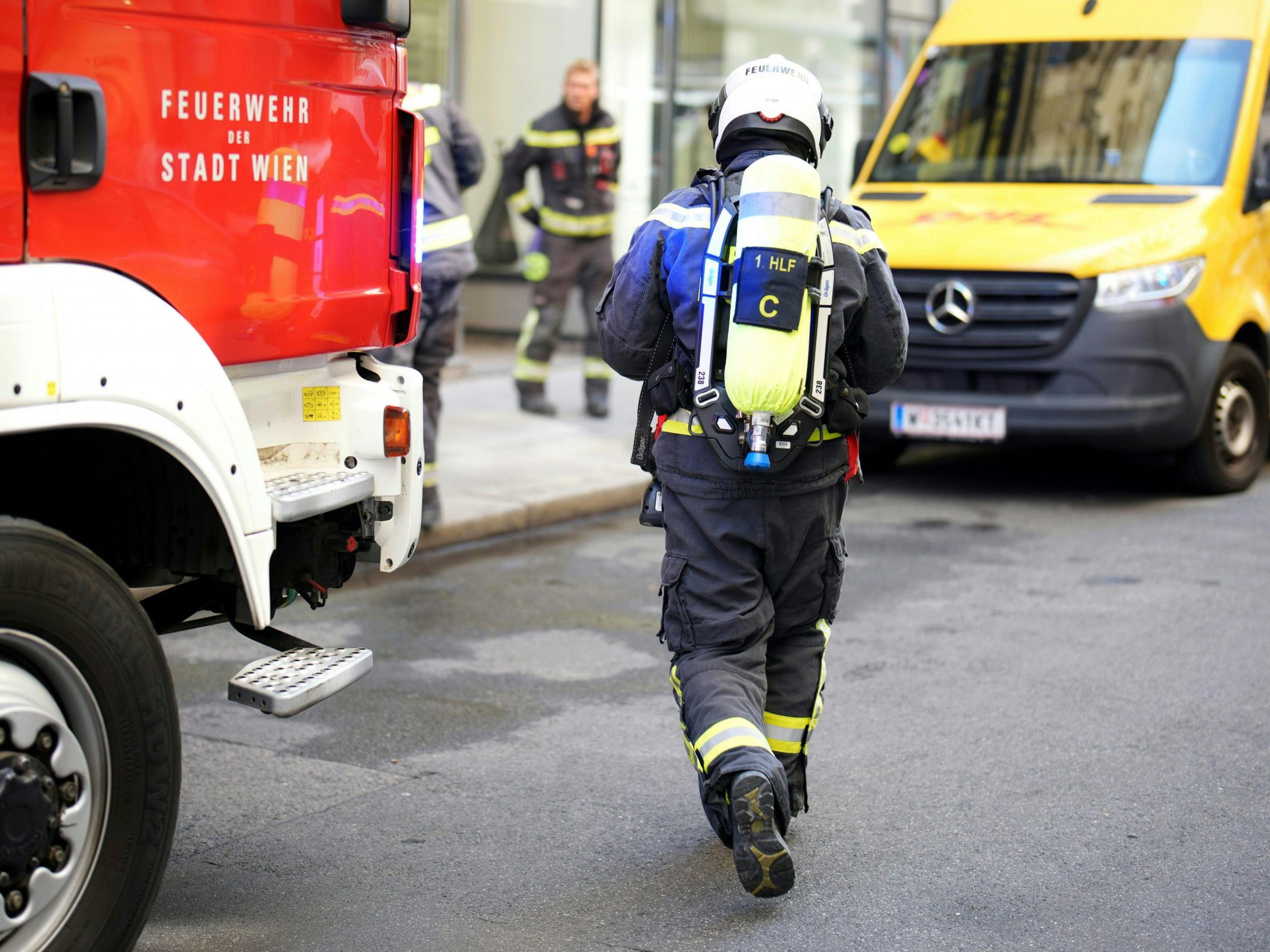 Das Gebäude wurde vorläufig evakuiert.