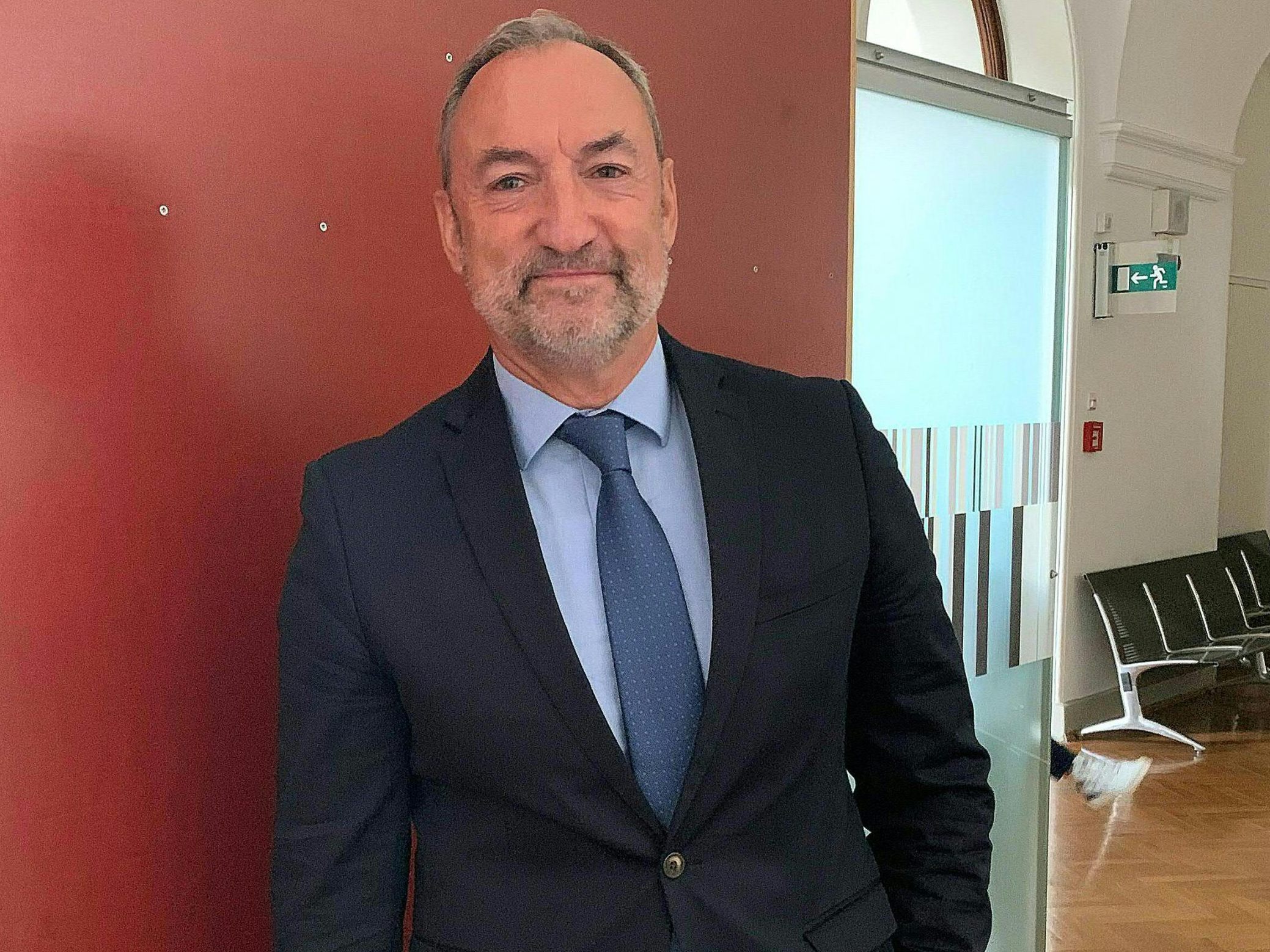 Mario Eustacchio am Freitag im Rahmen eines Prozesses.