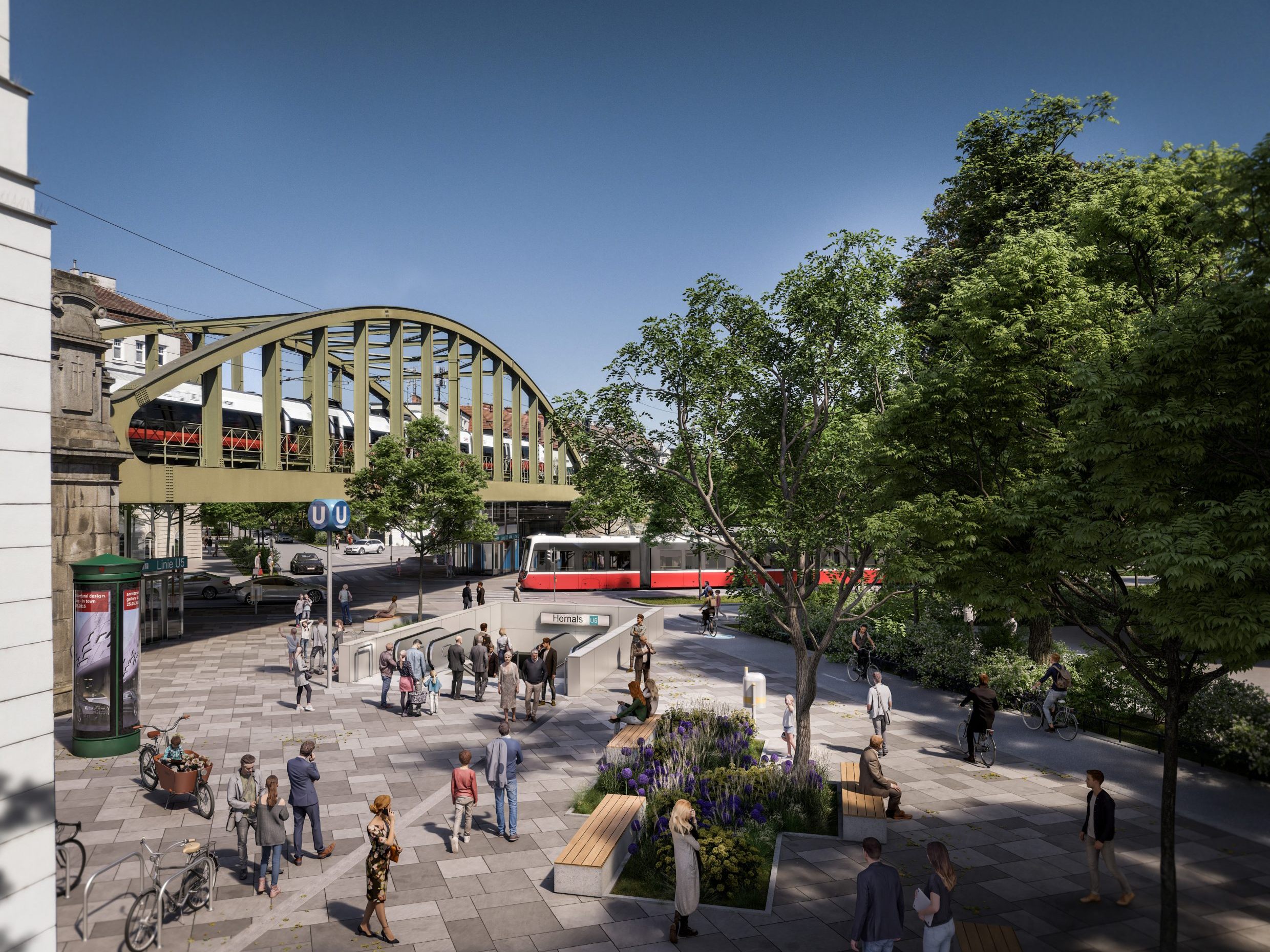 Auch die Detailplanungen für die Verlängerung der neuen Wiener U-Bahn-Linie U5 nach Hernals wurden bereits gestartet.