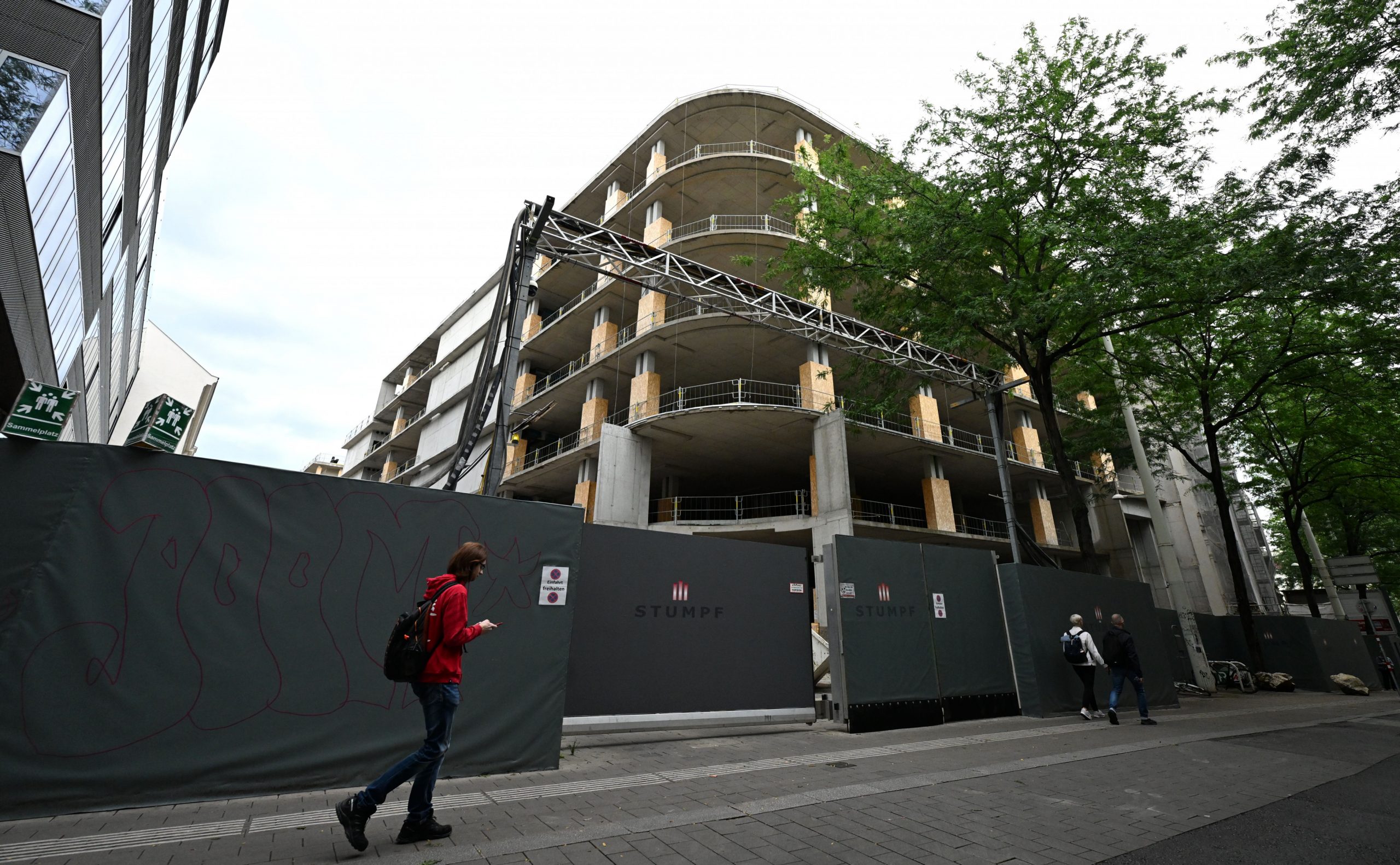 Abriss von "Lamarr"-Rohbau in Wien gestartet