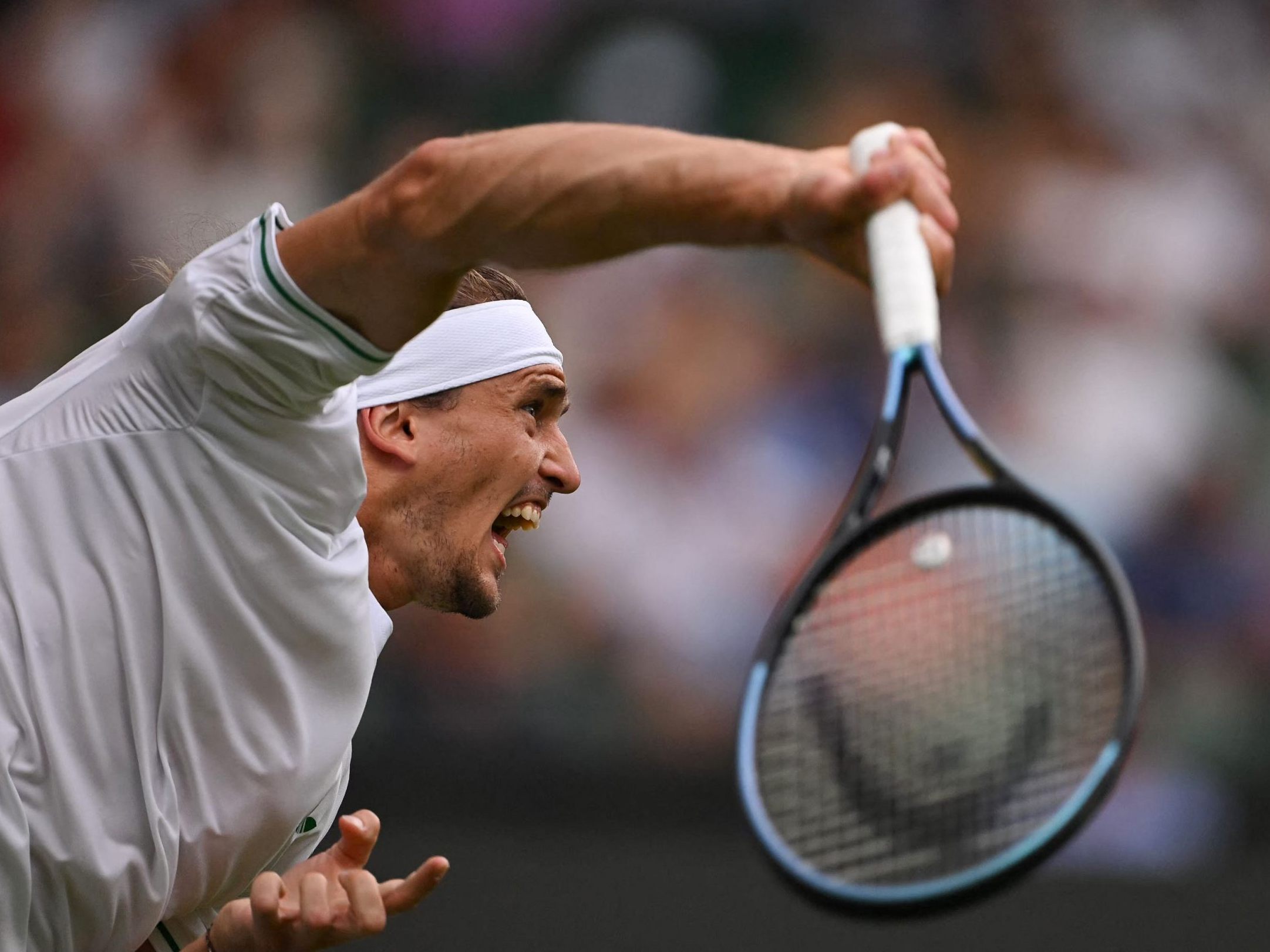 Der Weltranglistendritte scheitert in Wimbledon an einem krassen Außenseiter Der Weltranglistendritte scheitert in Wimbledon an einem krassen Außenseiter