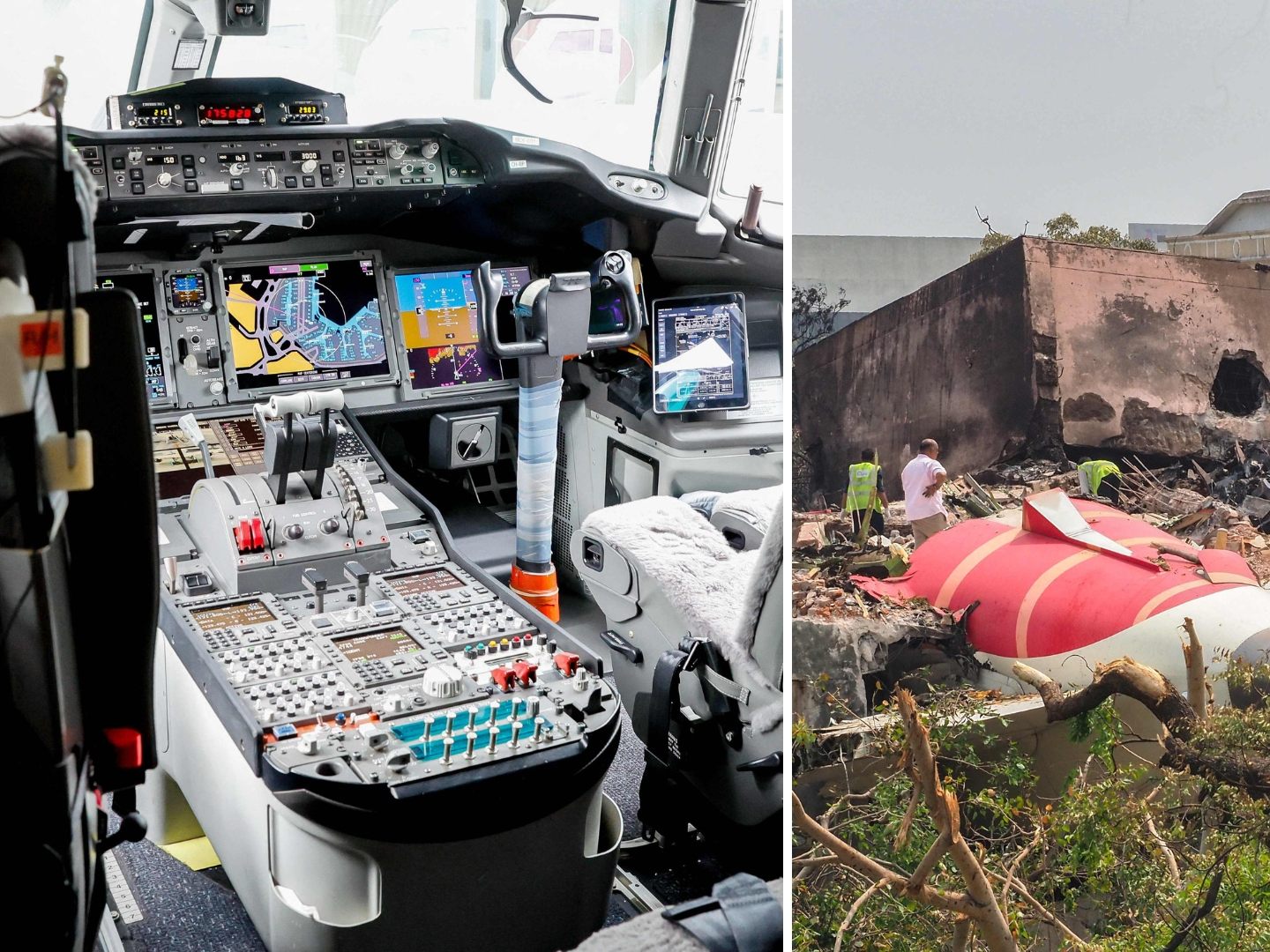 Die Boeing 787-8 von Air India stürzte nahe Ahmedabad ab – Ermittlungen deuten auf eine bewusste Abschaltung der Treibstoffzufuhr im Cockpit hin.