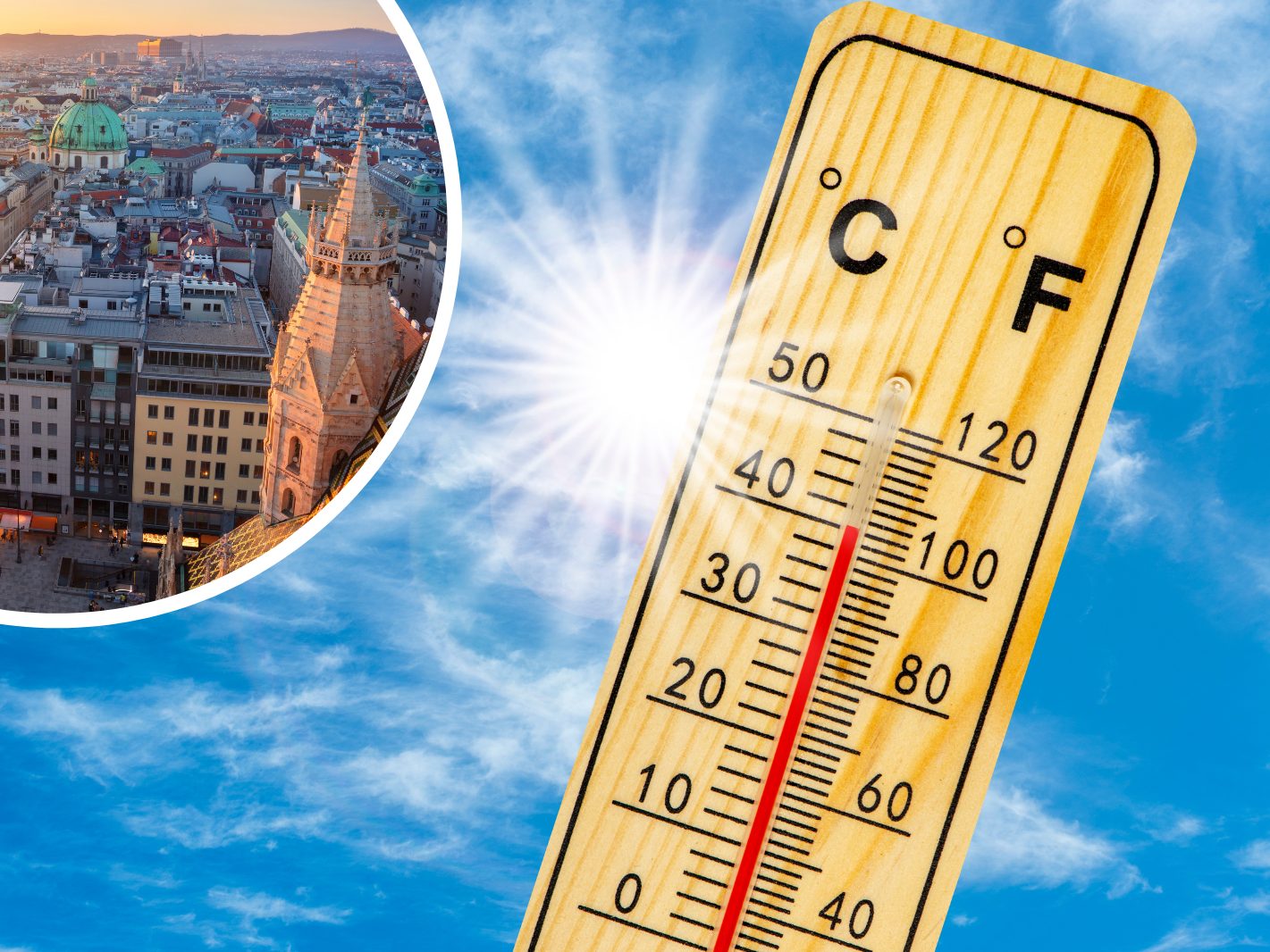 Die Hitze trifft in Wien verstärkt Einkommensschwache und Arbeitslose.
