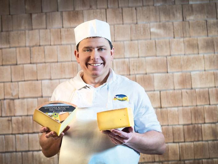 Markus Hartmann, Obmann der Sennerei Schnifis