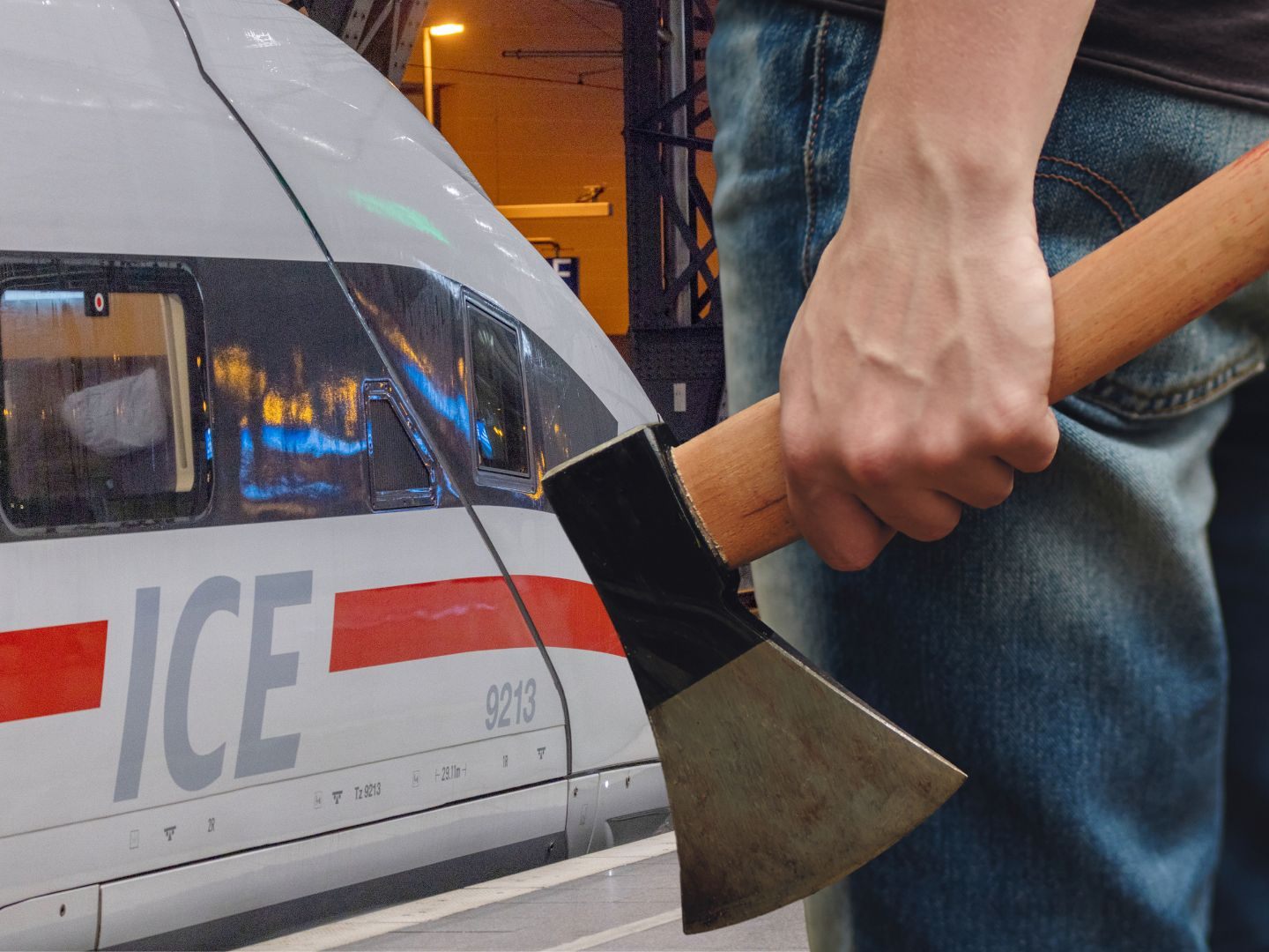 Zug-Angriff in Bayern: Verletzte bei Attacke mit Axt