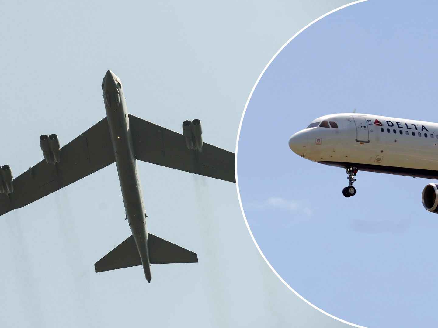 Ein Passagierflugzeug musste über North Dakota einem B-52-Bomber der US-Luftwaffe ausweichen. Ein Passagierflugzeug musste über North Dakota einem B-52-Bomber der US-Luftwaffe ausweichen.
