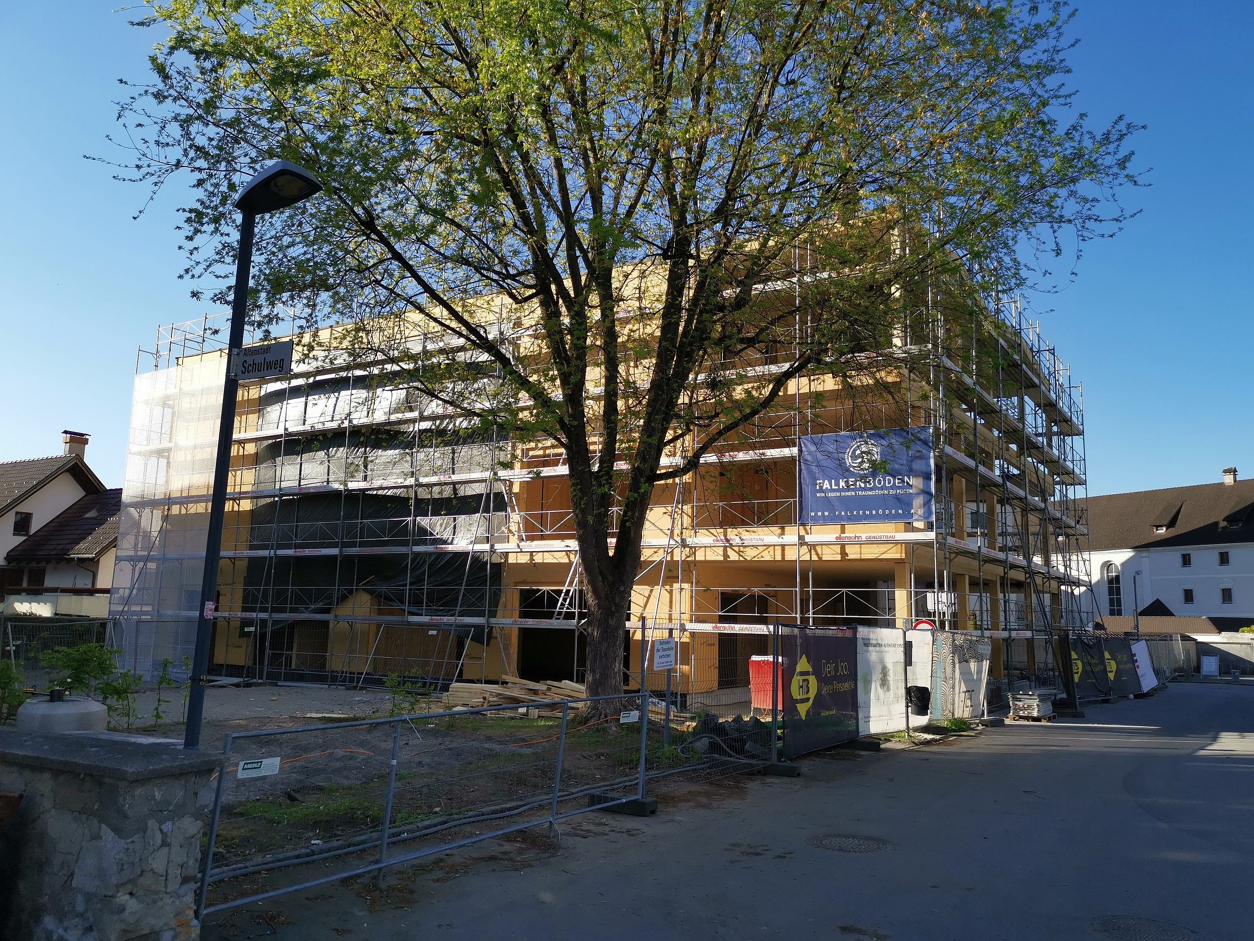Baustelle Kindergarten Kirchgasse