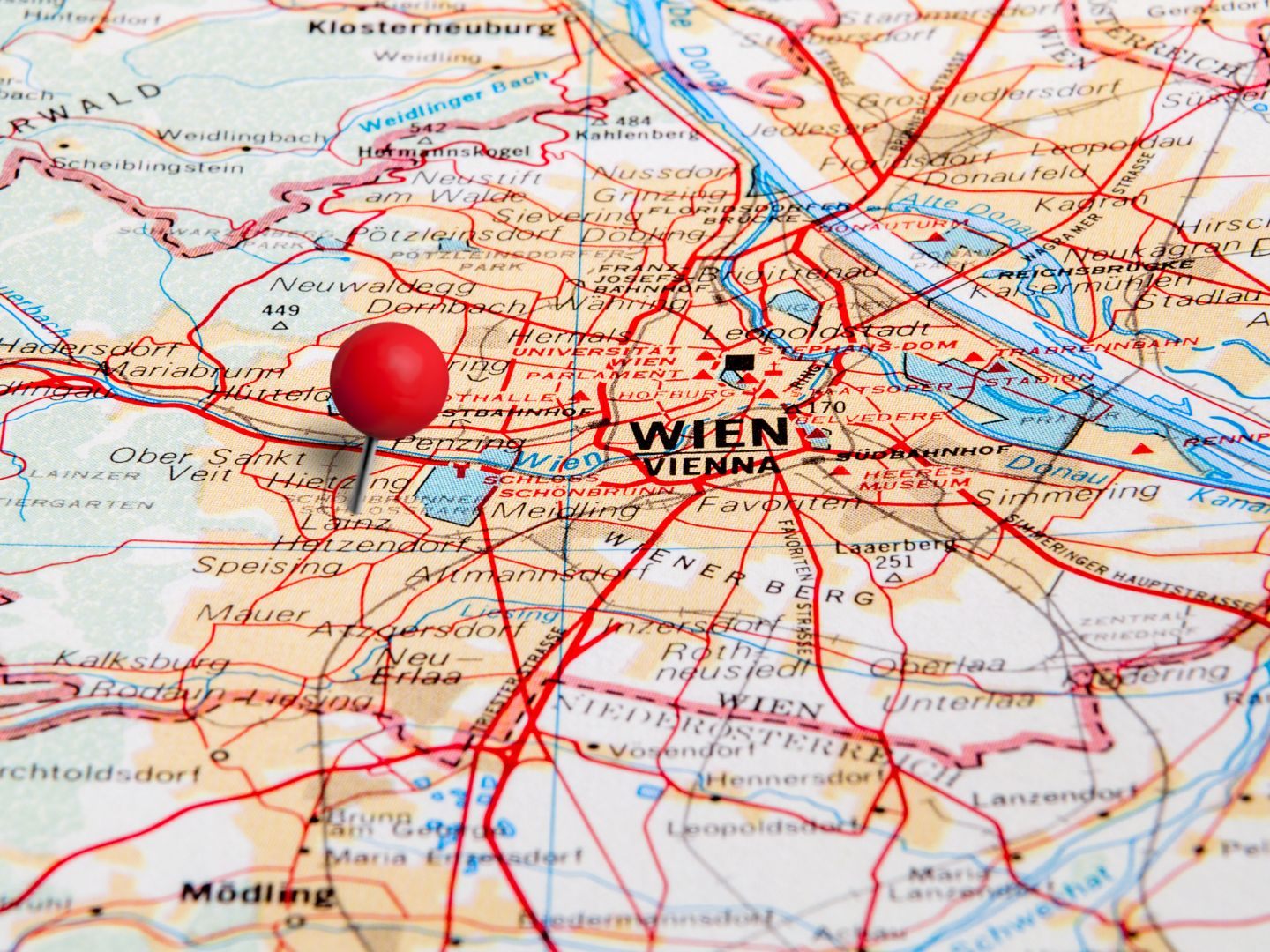 Das teuerste 2024 in Wien verkaufte Einfamilienhaus befindet sich in Wien-Hietzing.