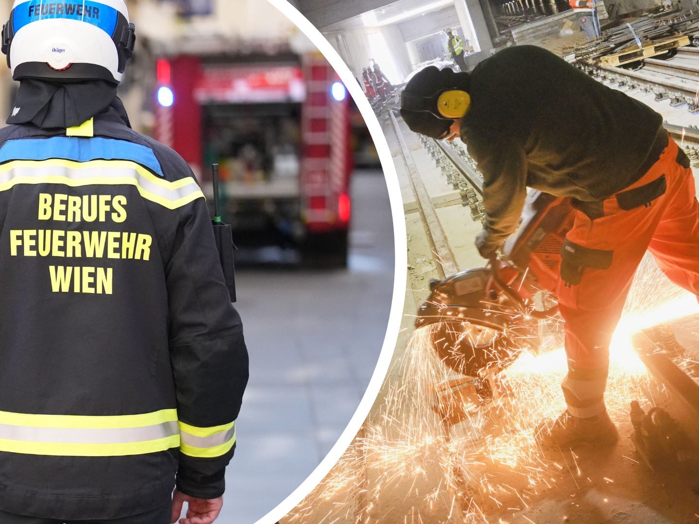 Bei Schneidearbeiten hatte eine Folie Feuer gefangen. Bei Schneidearbeiten hatte eine Folie Feuer gefangen.