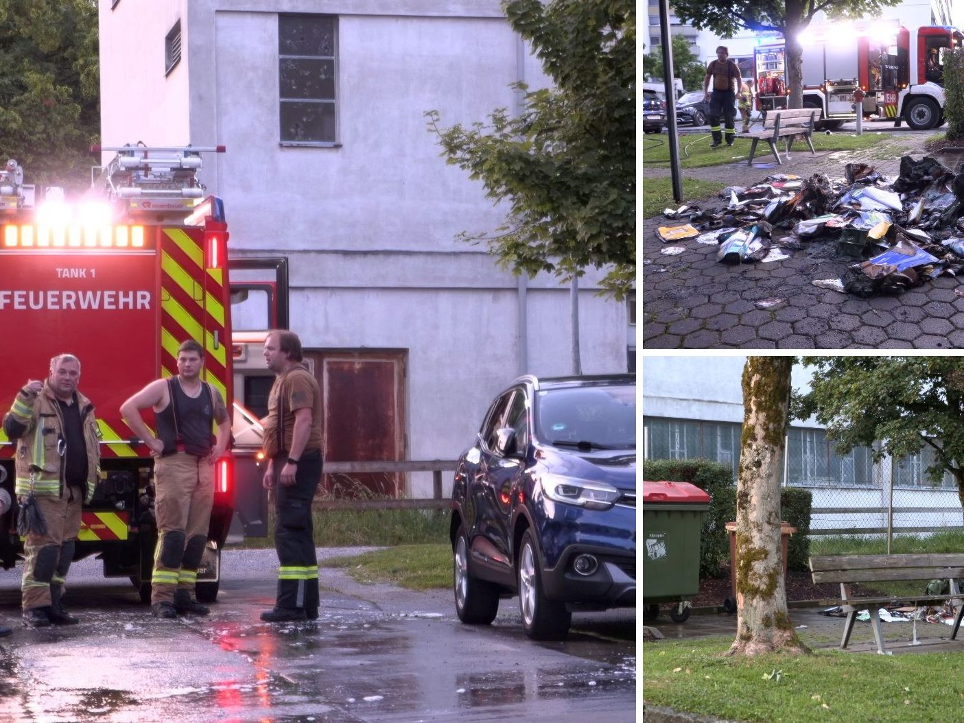 Polizei ermittelt wegen Brandstiftung