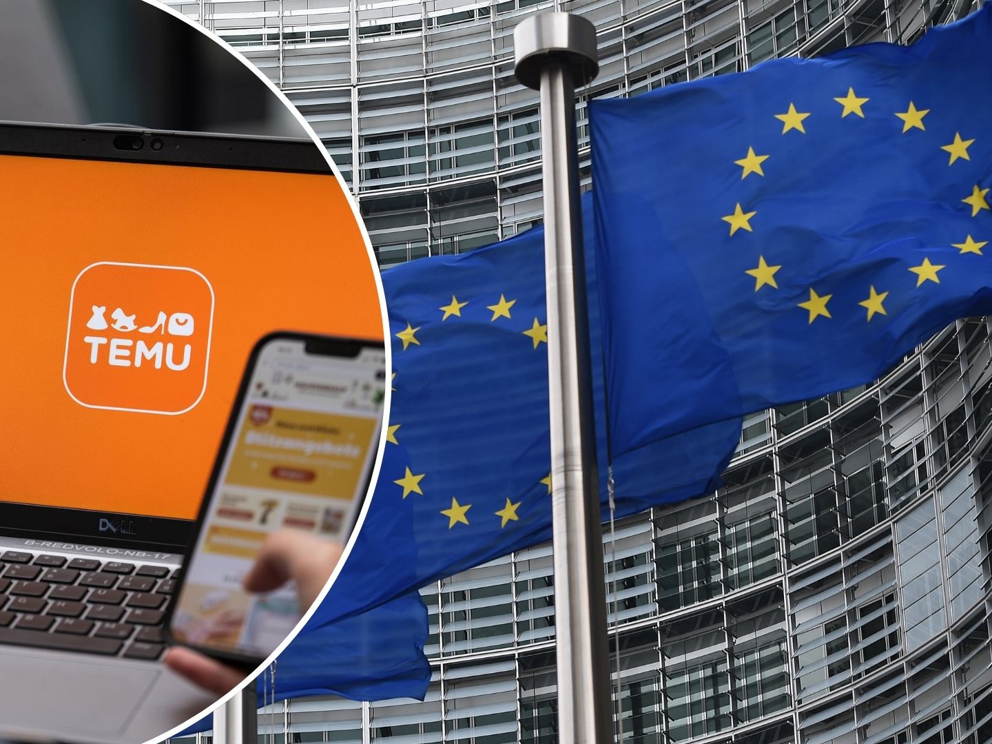 Die EU-Kommission prüft den chinesischen Onlinehändler Temu – bei Verstößen gegen das Digitalrecht droht eine Milliardenstrafe. Die EU-Kommission prüft den chinesischen Onlinehändler Temu – bei Verstößen gegen das Digitalrecht droht eine Milliardenstrafe.