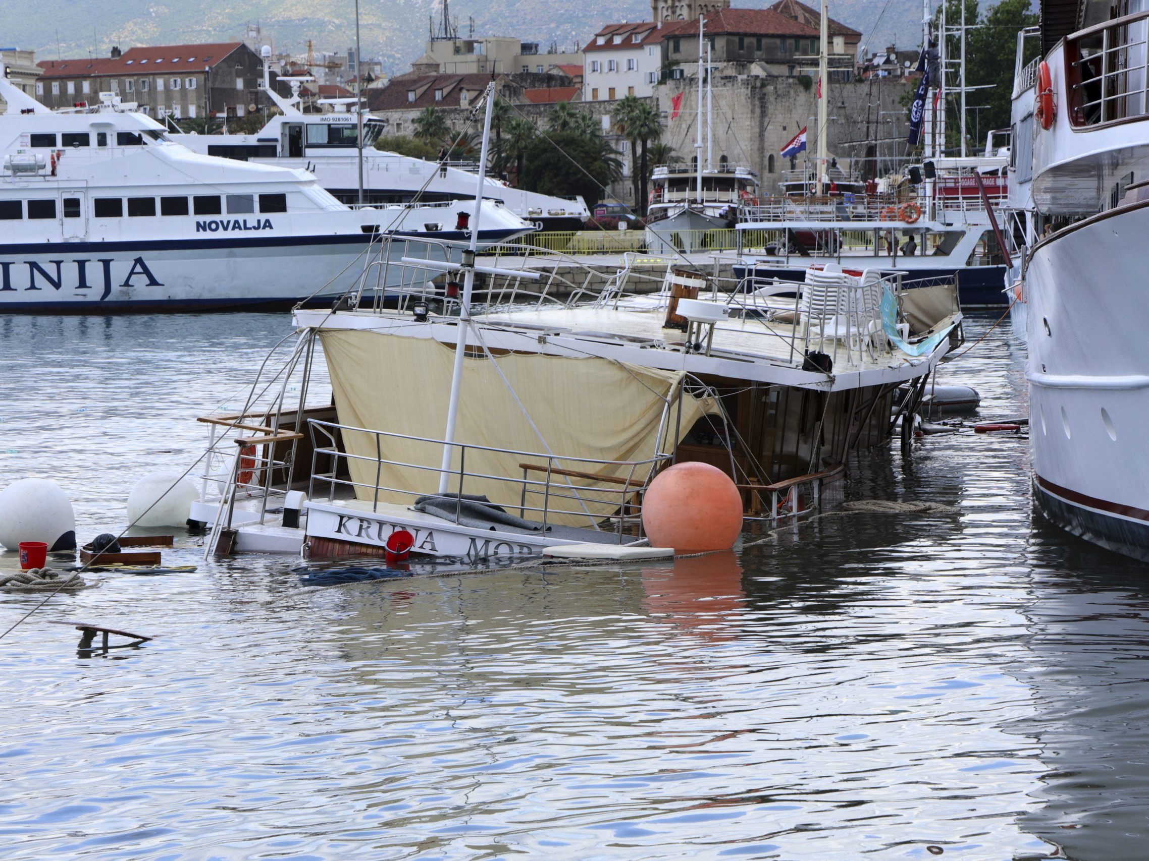 Hagelsturm an der Adriaküste: Über 20 Verletzte und massive Schäden in Split.