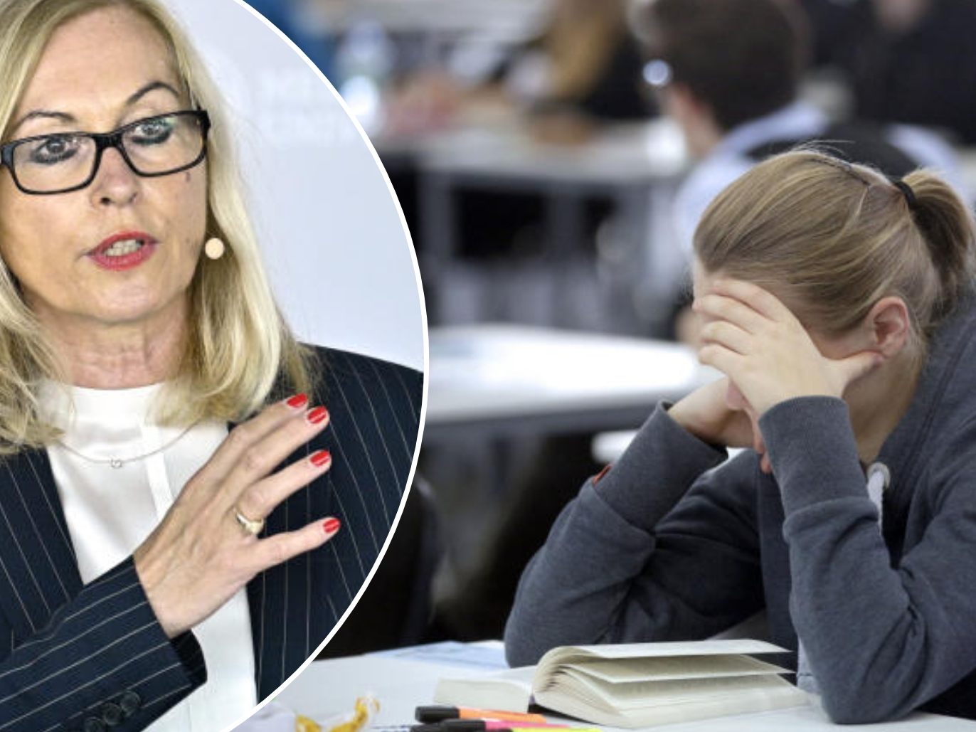 Die Vizerektorin für Lehre der Medizinischen Universität Wien steht vor dem Beginn der schriftlichen Tests für Gespräche zur Verfügung. Die Vizerektorin für Lehre der Medizinischen Universität Wien steht vor dem Beginn der schriftlichen Tests für Gespräche zur Verfügung.