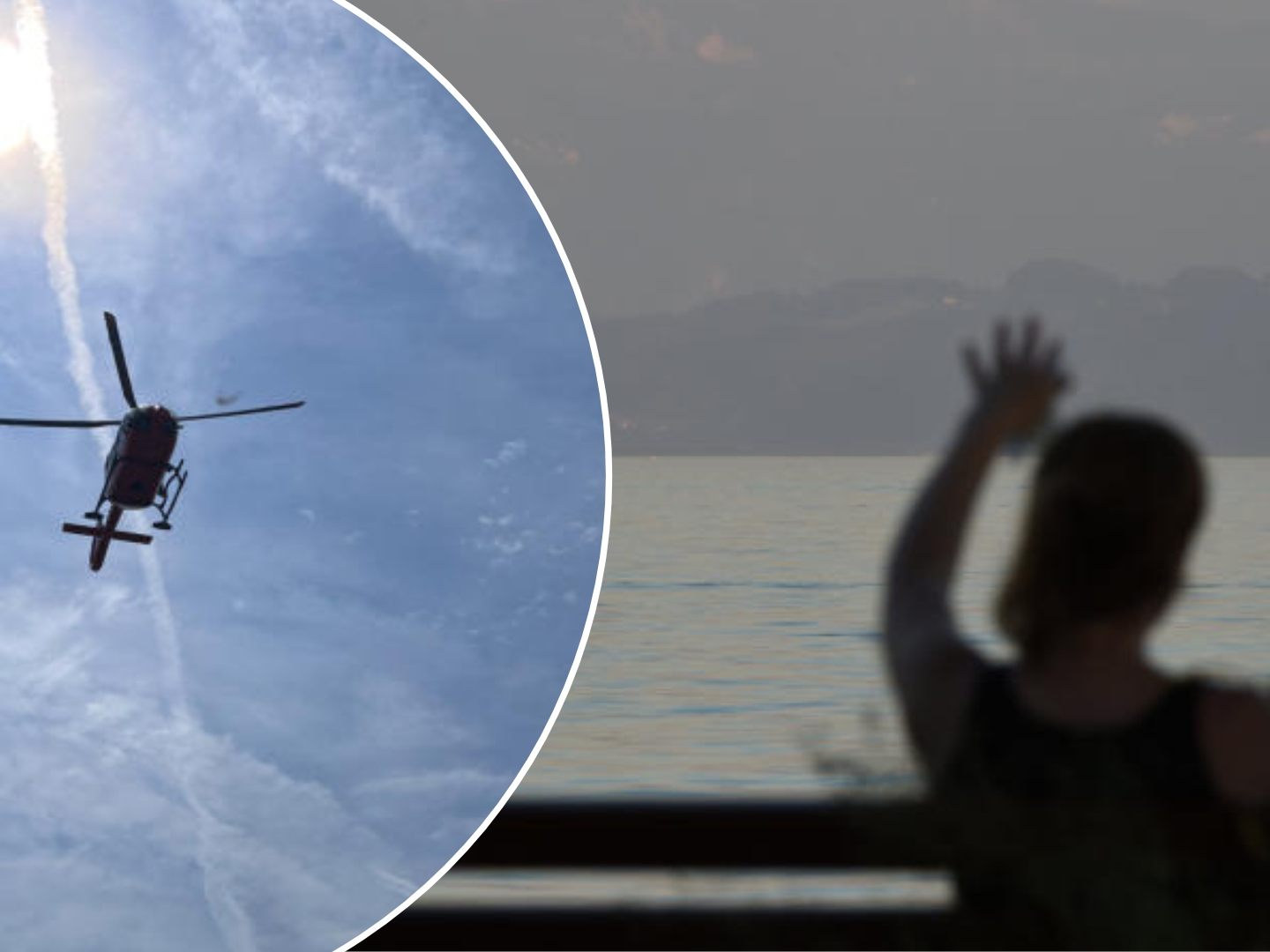 Die Polizei sucht am Bodensee nach einer mutmaßlich vermissten Person.