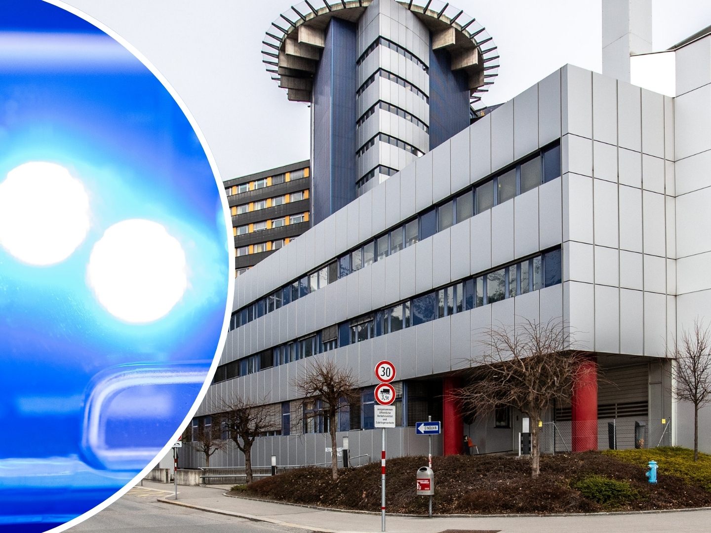 In der Klinik Innsbruck erlag ein elfjähriger Bub seinen schweren Verletzungen nach einem Frontalcrash bei Mittenwald.