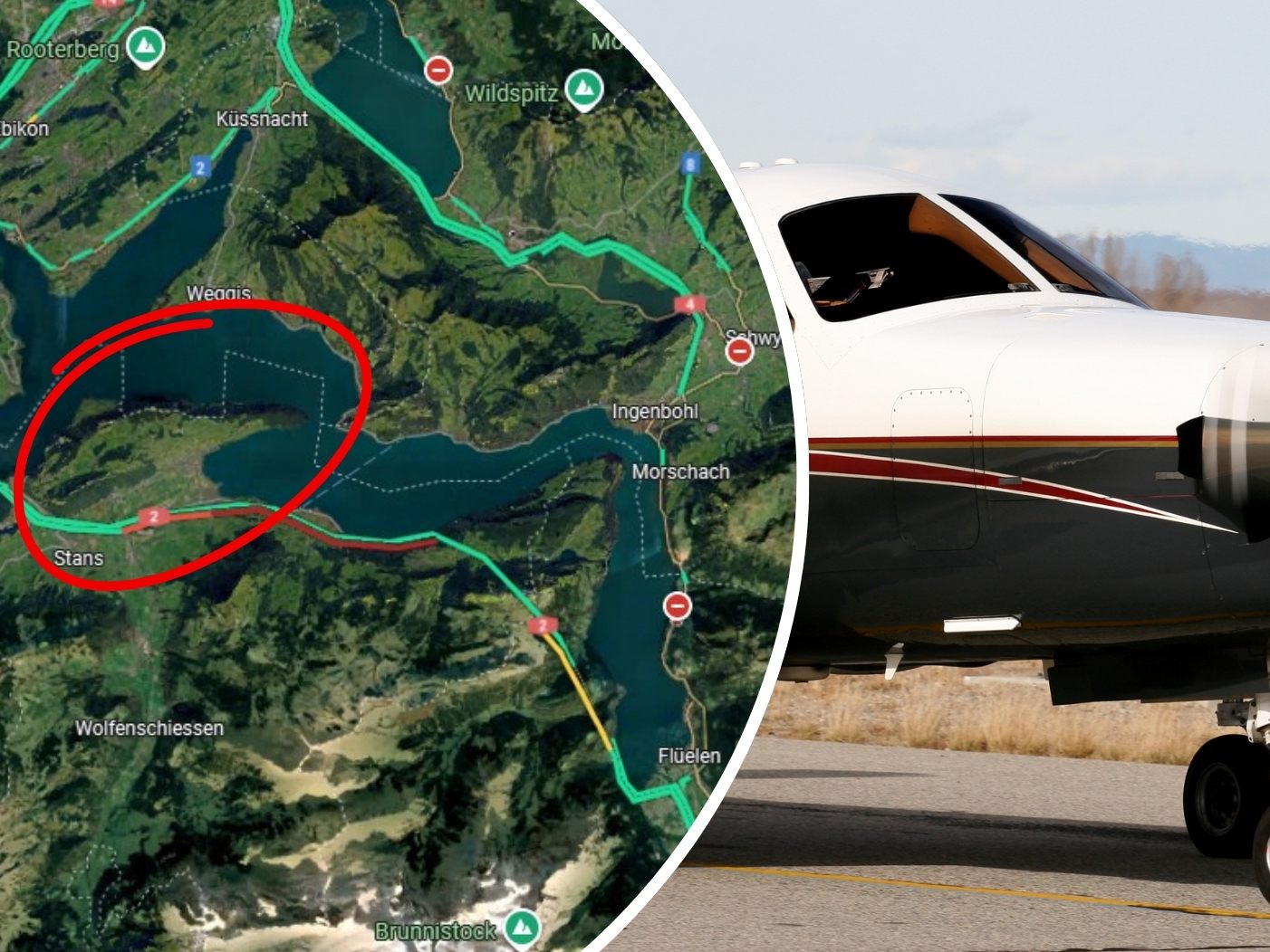 Ein sechssitziges einmotoriges Flugzeug vom Typ Daher TBM 940 ist in der Schweiz abgestürzt. (Symbolbild)