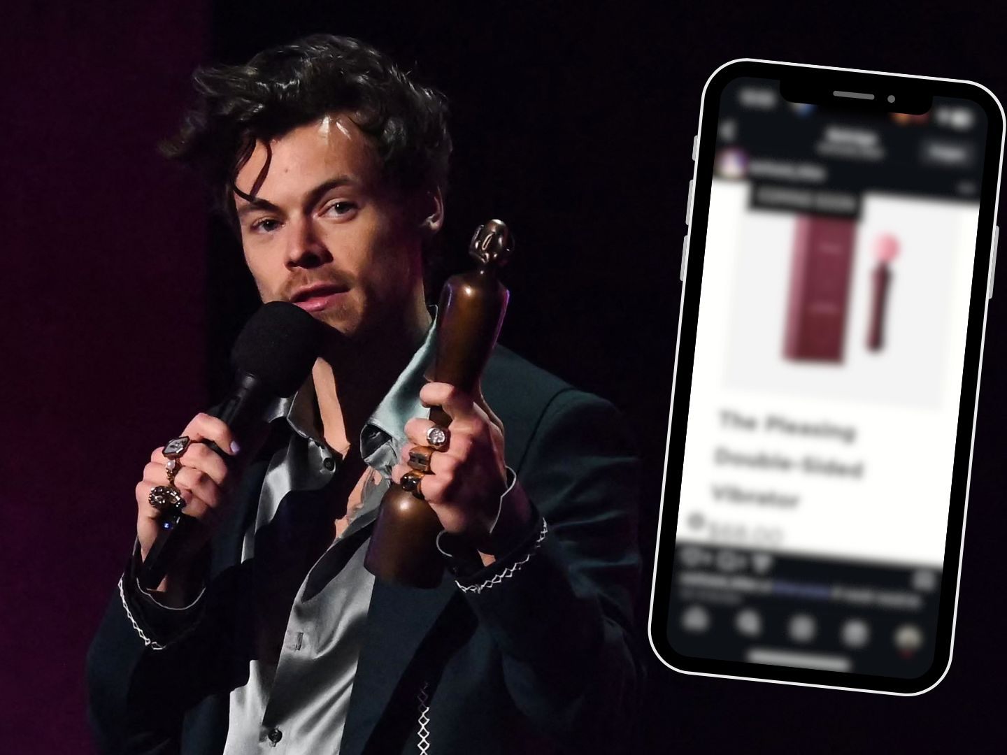 Von der Bühne ins Schlafzimmer – Harry Styles' Sextoys sprengen das Netz Von der Bühne ins Schlafzimmer – Harry Styles' Sextoys sprengen das Netz