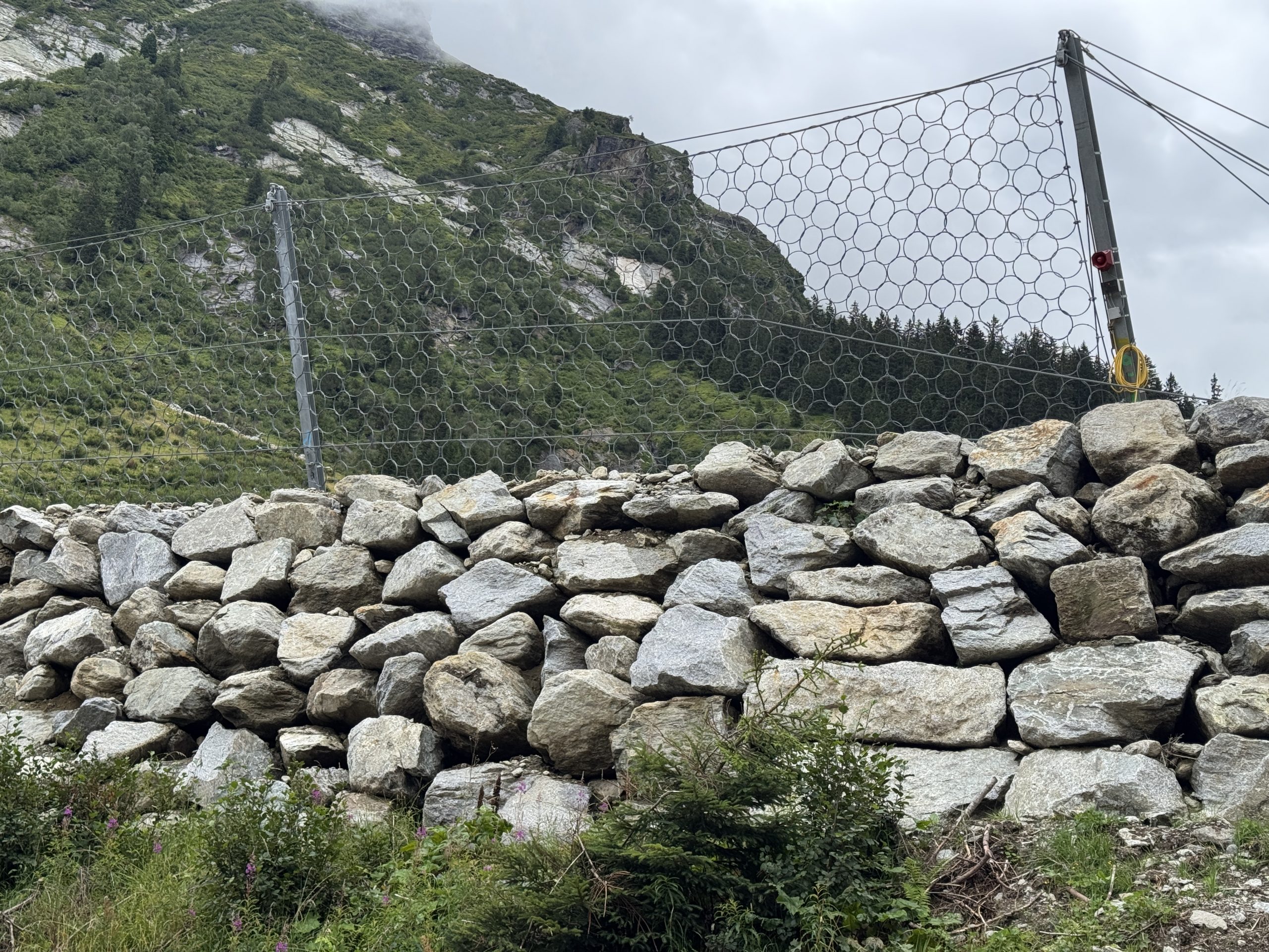 Hochalpenstraße, Wiedereröffnung, Murenabgang, Mure, Partenen, Montafon