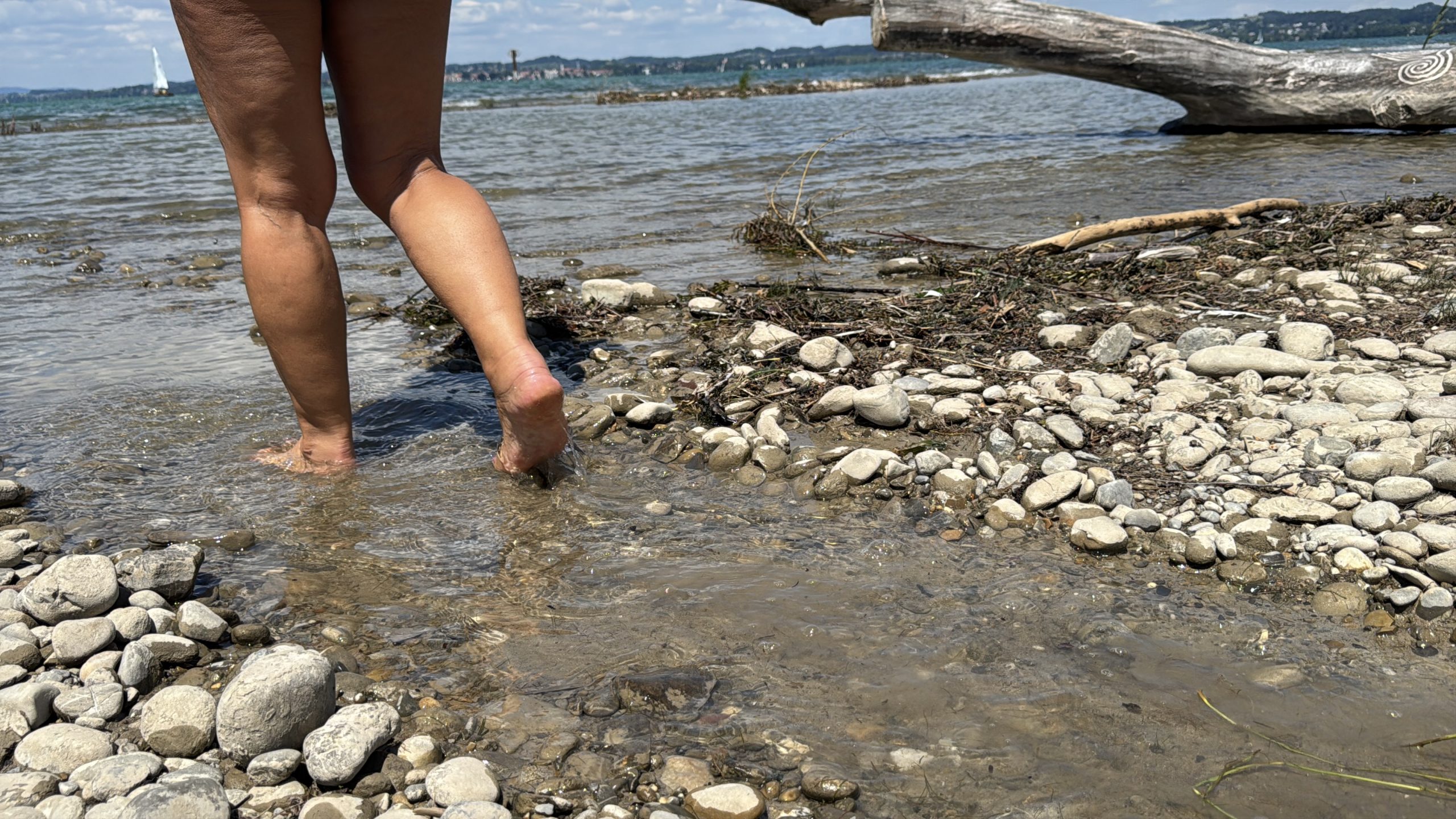 Vor allem die Verbindung mit der Natur gefällt den Badegästen, die gerne nackt schwimmen.