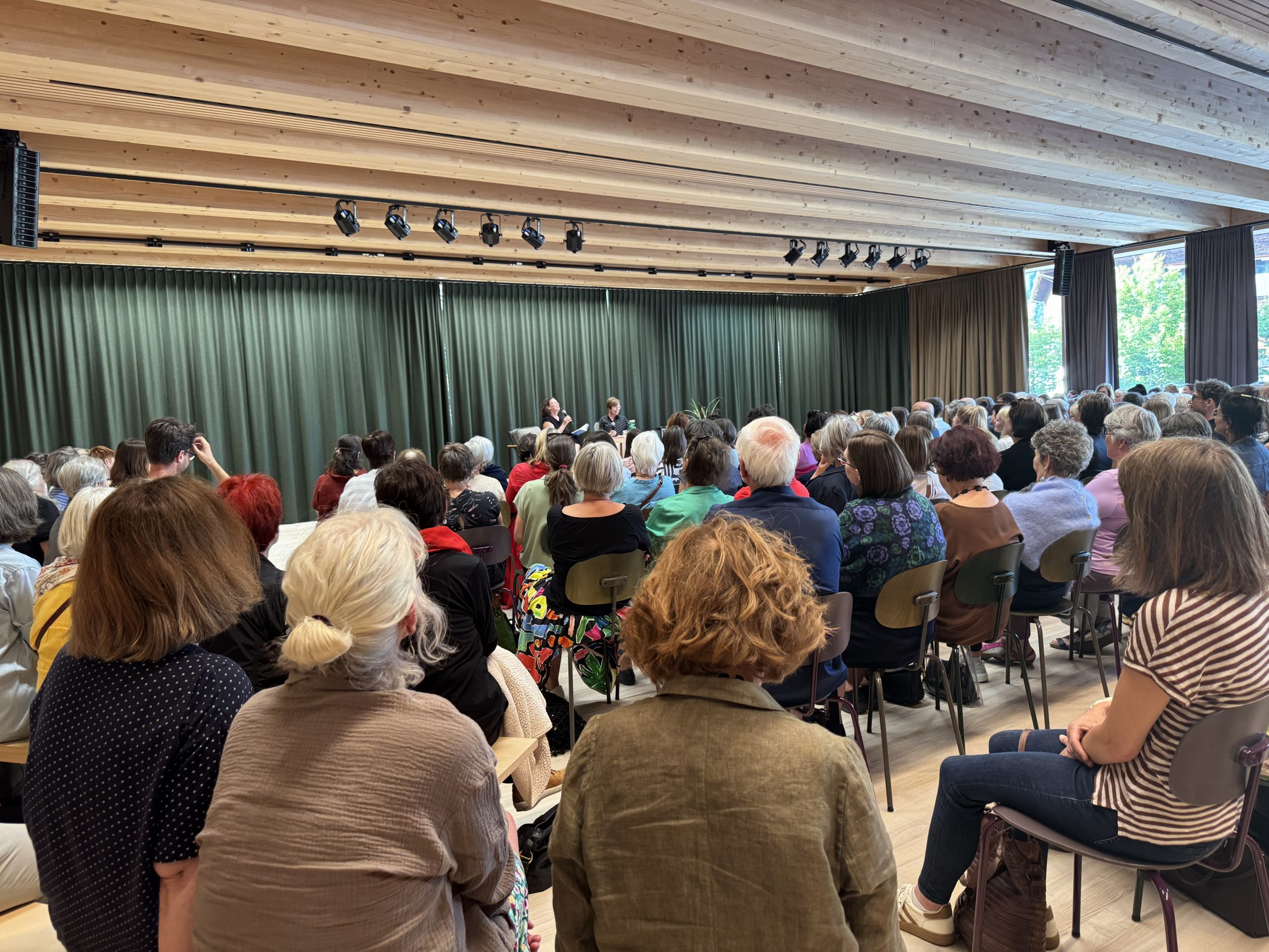 Gut besucht: Die Lesung in Hittisau.