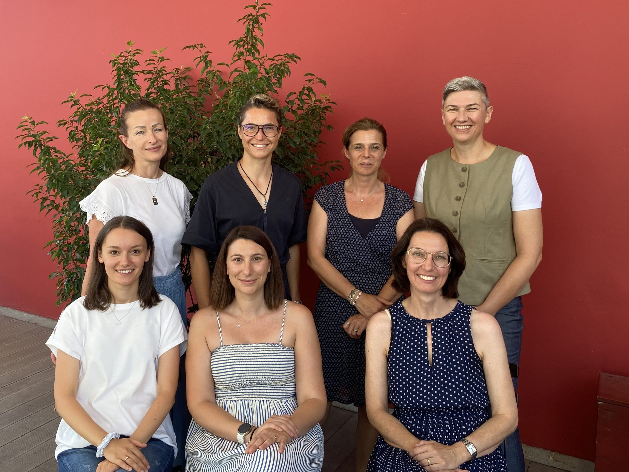 Das engagierte PSA-Team Reihe 1 vlnr: Beatrix Zsabo, Claudia Rohner, Sabine Kasper, Elke Rhomberg - Reihe 2 vlnr. Linda Gritsch, Elena Assumma, Heidi Fehr Das engagierte PSA-Team Reihe 1 vlnr: Beatrix Zsabo, Claudia Rohner, Sabine Kasper, Elke Rhomberg - Reihe 2 vlnr. Linda Gritsch, Elena Assumma, Heidi Fehr