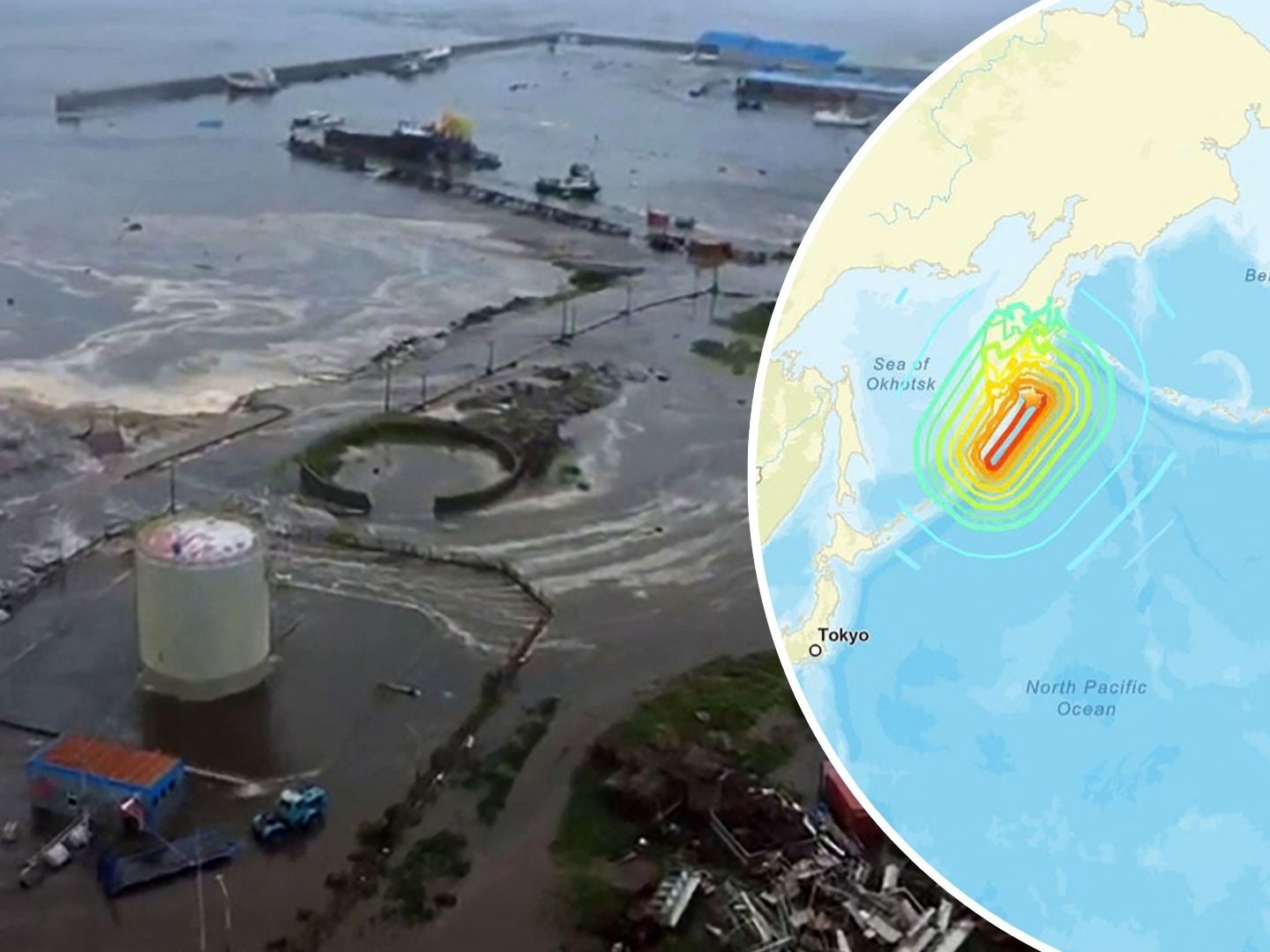 Ein Erdbeben vor der Küste von Japan und Russland sorgt aktuell für eine Tsunami-Warnung im Nordpazifik.