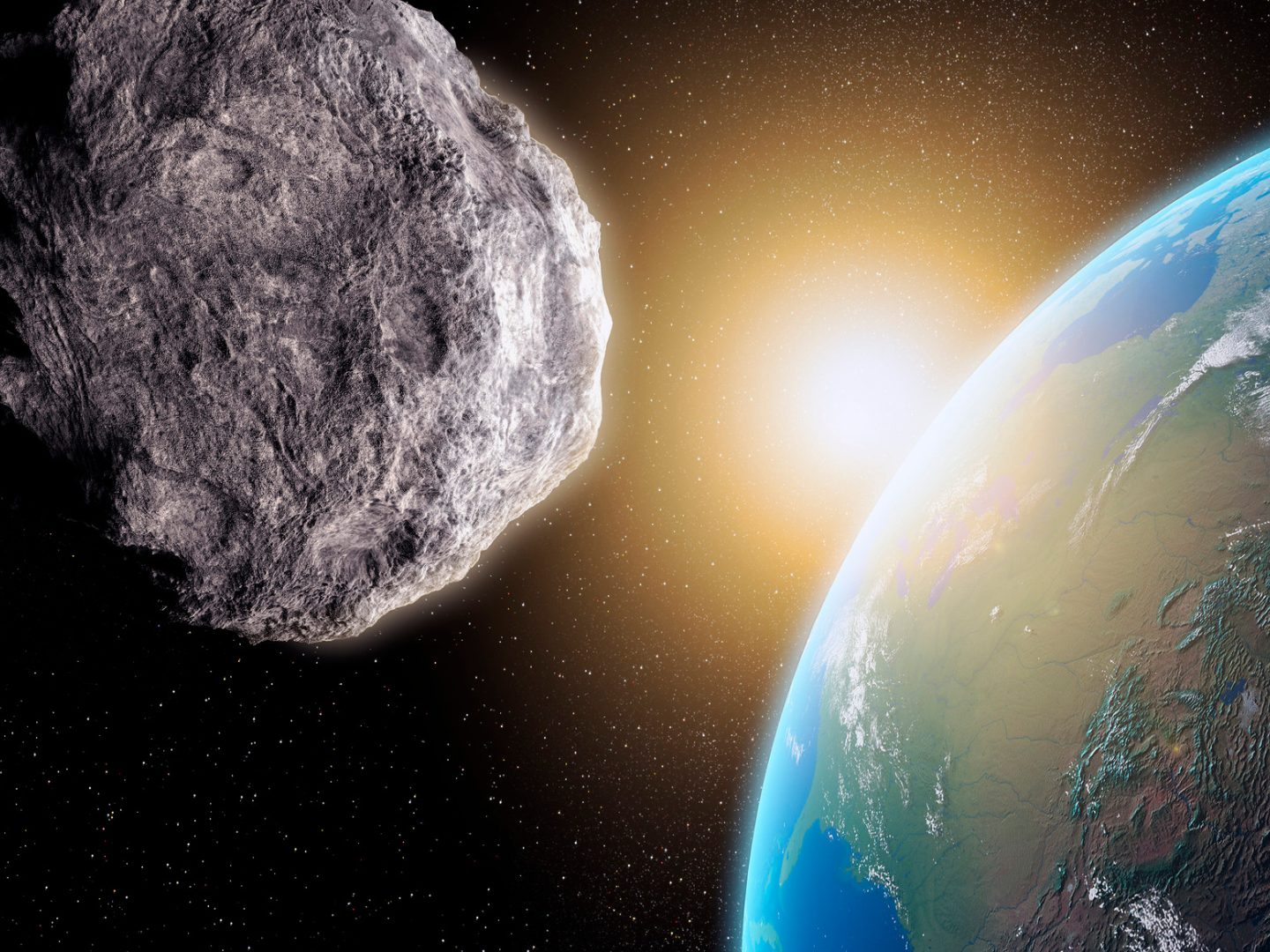 Montag rast er vorbei – Asteroid im Anflug auf die Erde