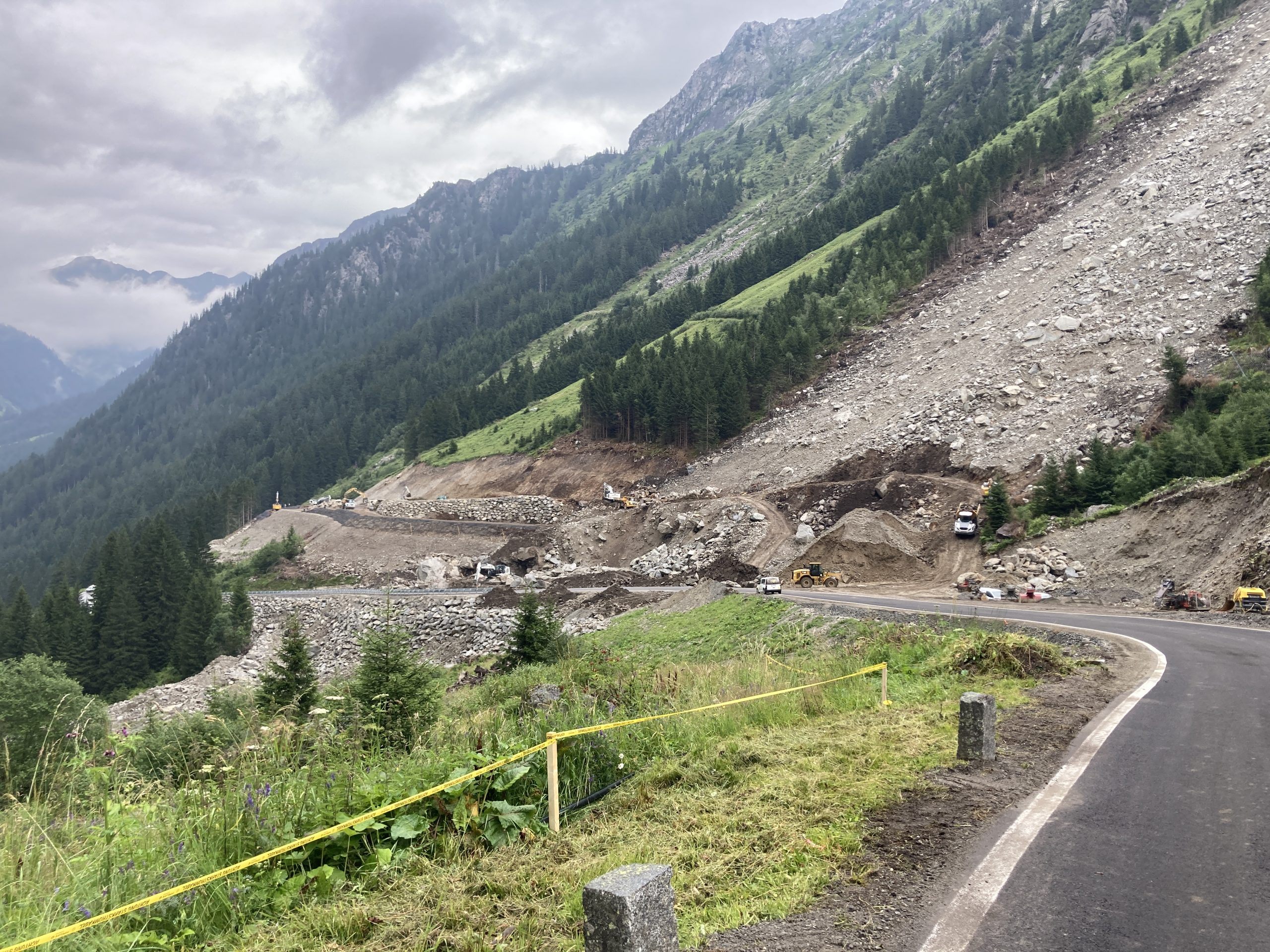 Die Öffnung der Silvretta-Hochalpenstraße verzögert sich.