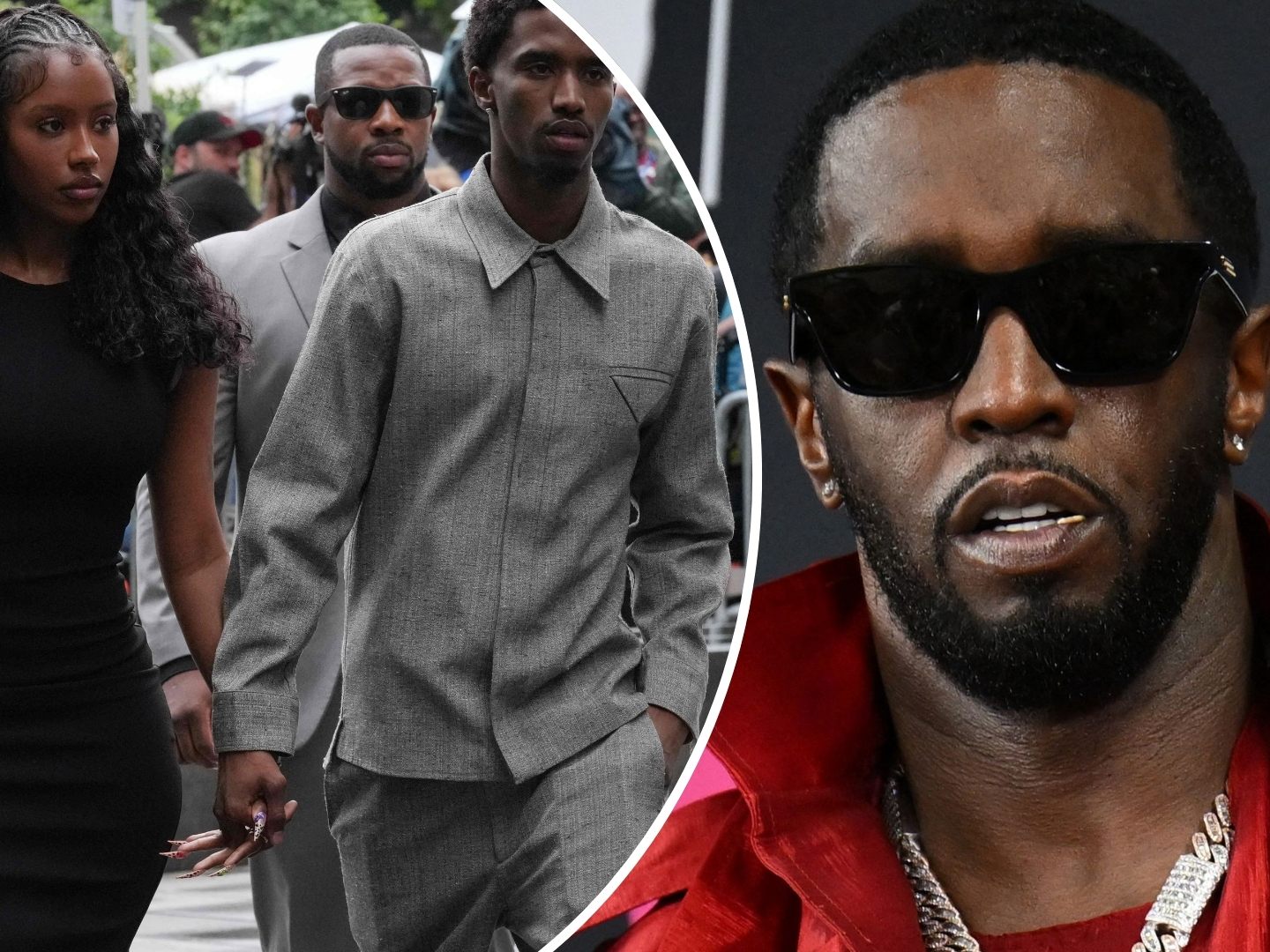 Sean Combs wurde bei der Urteilsverkündung im Gerichtssaal von seinen Kindern unterstützt. Sean Combs wurde bei der Urteilsverkündung im Gerichtssaal von seinen Kindern unterstützt.