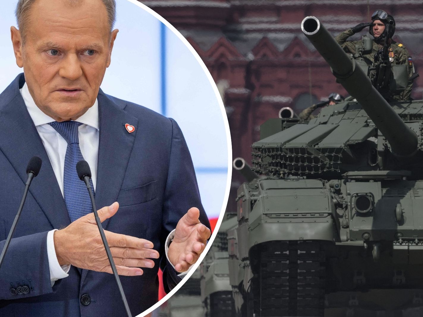 Polnischer Premier Tusk will rechtzeitig für einen möglichen russischen Angriff gerüstet sein. Polnischer Premier Tusk will rechtzeitig für einen möglichen russischen Angriff gerüstet sein.
