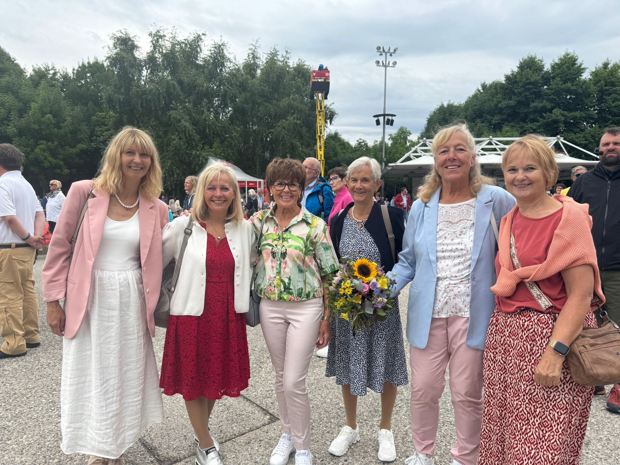 v.l: Beate Mersin, Gabi Heim, Rita Stöckler, Paula Baldauf, Cornelia Scheiber, Manuela Sams