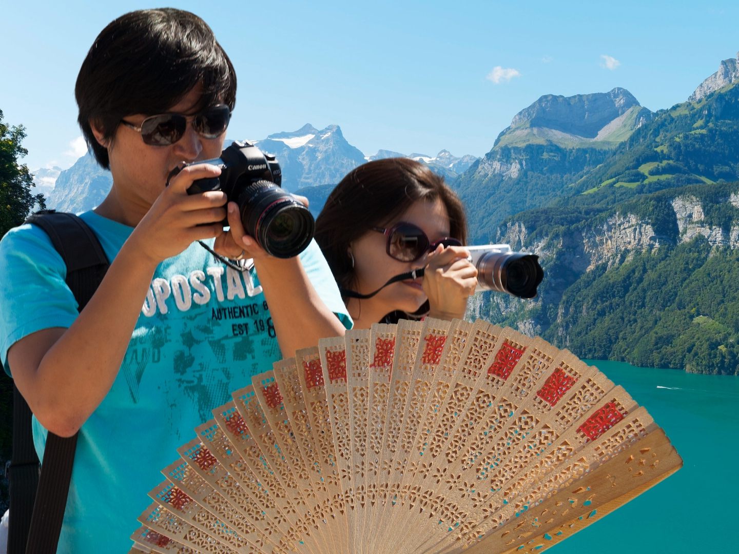 Das Luzerner Seebad beschränkt den Zugang für Reisegruppen – insbesondere asiatische Touristen sind von der neuen Regelung betroffen. Das Luzerner Seebad beschränkt den Zugang für Reisegruppen – insbesondere asiatische Touristen sind von der neuen Regelung betroffen.