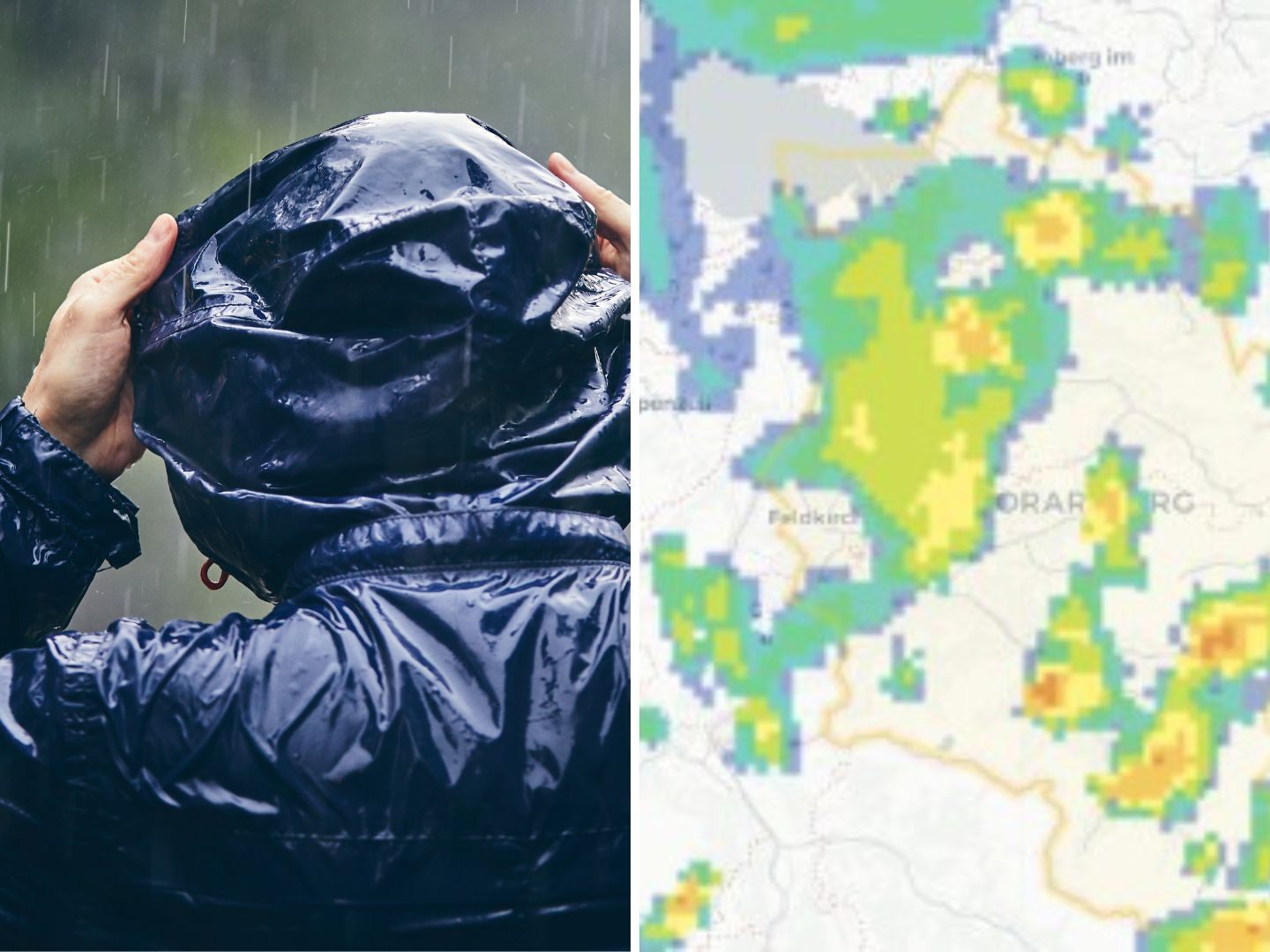 Wetter dreht: Ab Nachmittag teils kräftige Gewitter in Vorarlberg möglich