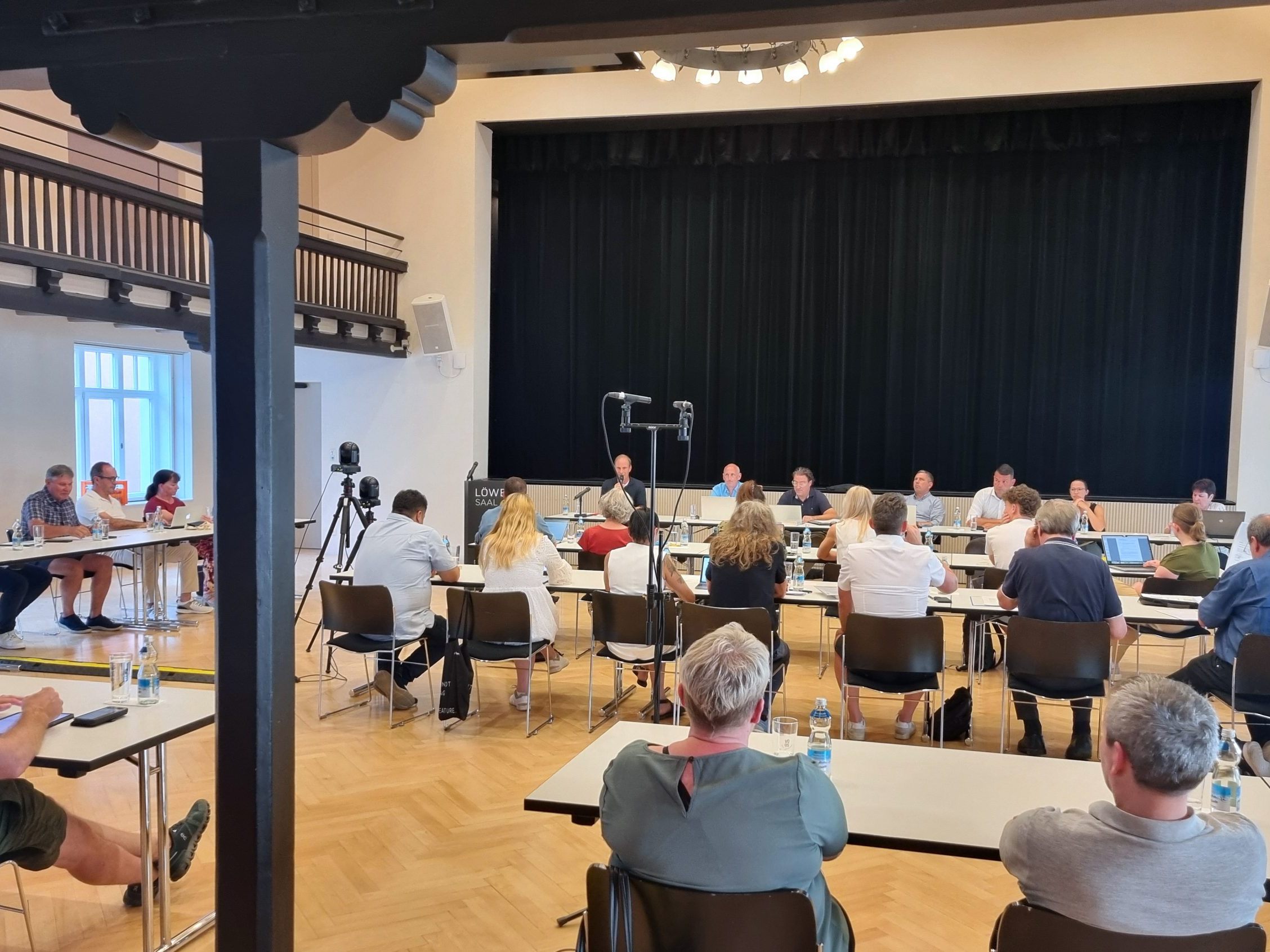 Die Stadtvertretung tagte im Löwensaal.