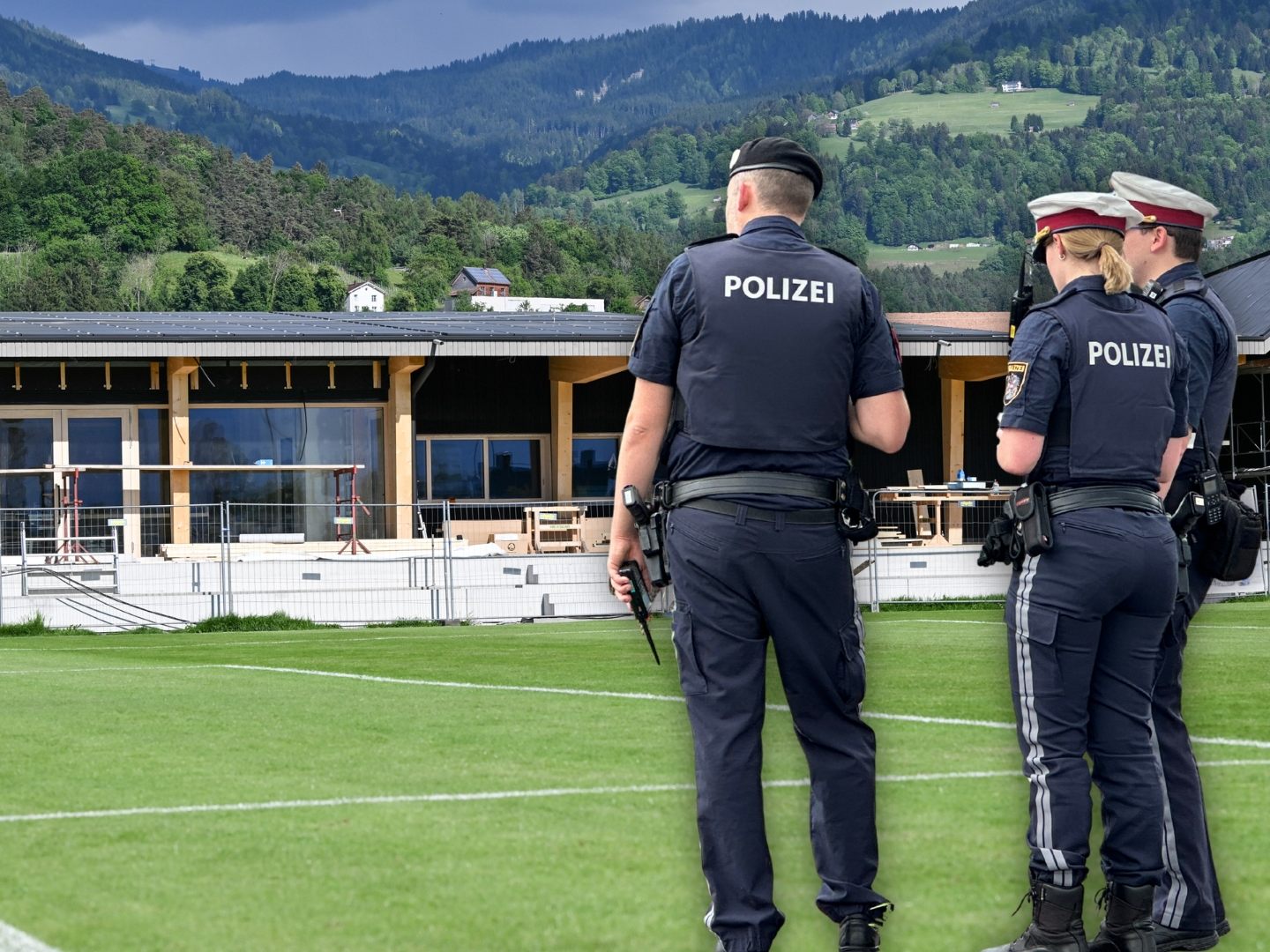 Am 28. Juni kam es zu einem Großeinsatz der Polizei beim SC Röfix Röthis.