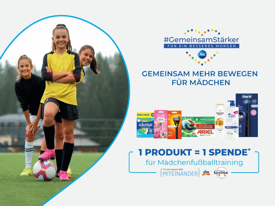 Bis zu 12.000 Euro wollen P&G und dm Österreich für die Caritas Käfig League sammeln.