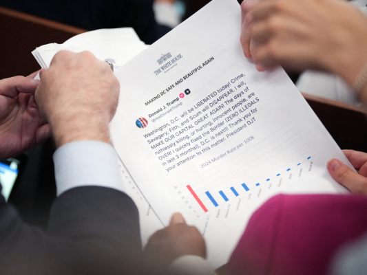 Trump stellt Polizei der US-Hauptstadt unter Bundeskontrolle