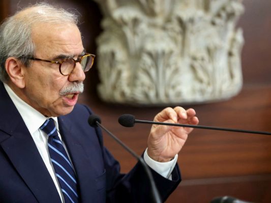 Libanons Regierungschef Nawaf Salam Libanons Regierungschef Nawaf Salam