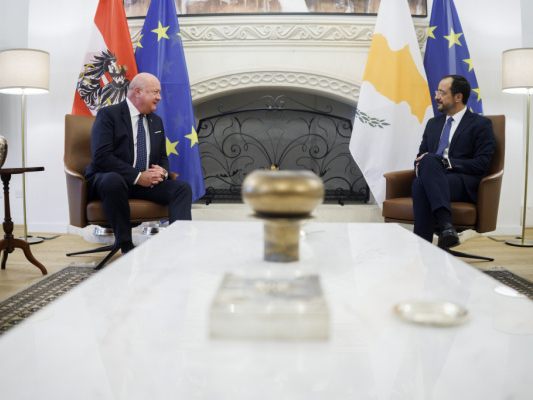 Bundeskanzler Stocker bei Zyperns Präsident Christodoulides