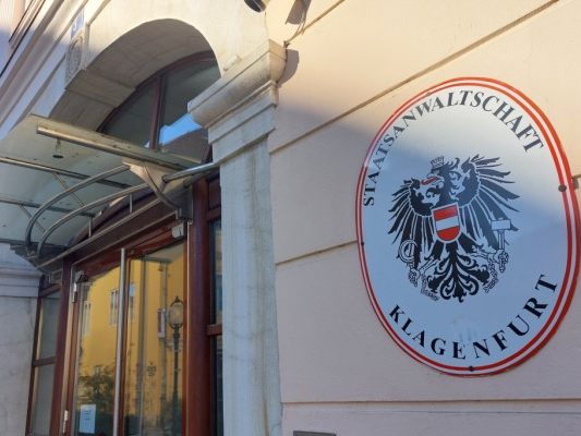 Die Staatsanwaltschaft Klagenfurt hat Anklage erhoben Die Staatsanwaltschaft Klagenfurt hat Anklage erhoben