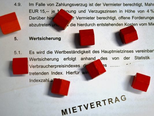 Deckelung greift ab Inflation von über drei Prozent