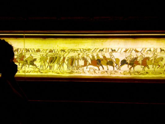 Der legendäre Wandteppich von Bayeux soll verreisen Der legendäre Wandteppich von Bayeux soll verreisen