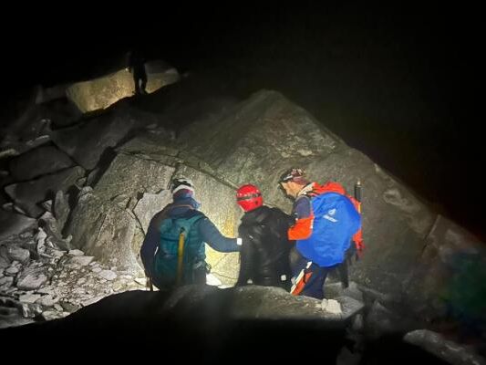 Die deutschen Wanderer blieben unverletzt