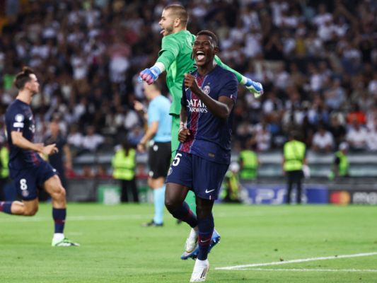 Jubel bei den PSG-Protagonisten