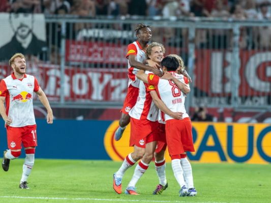 In der Bundesliga wollen die Salzburger wieder jubeln