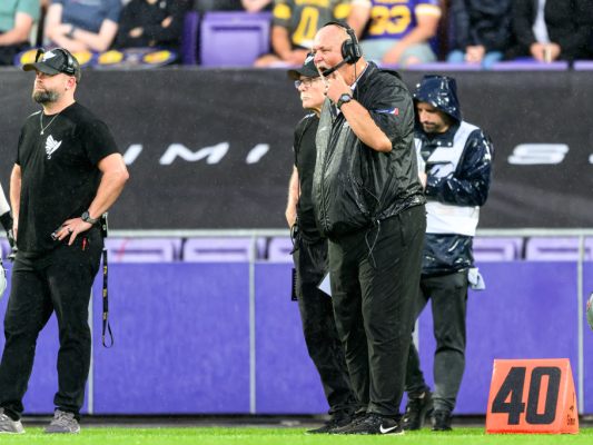 Raiders-Coach Herrmann sah zum Abschluss einen hohen Sieg